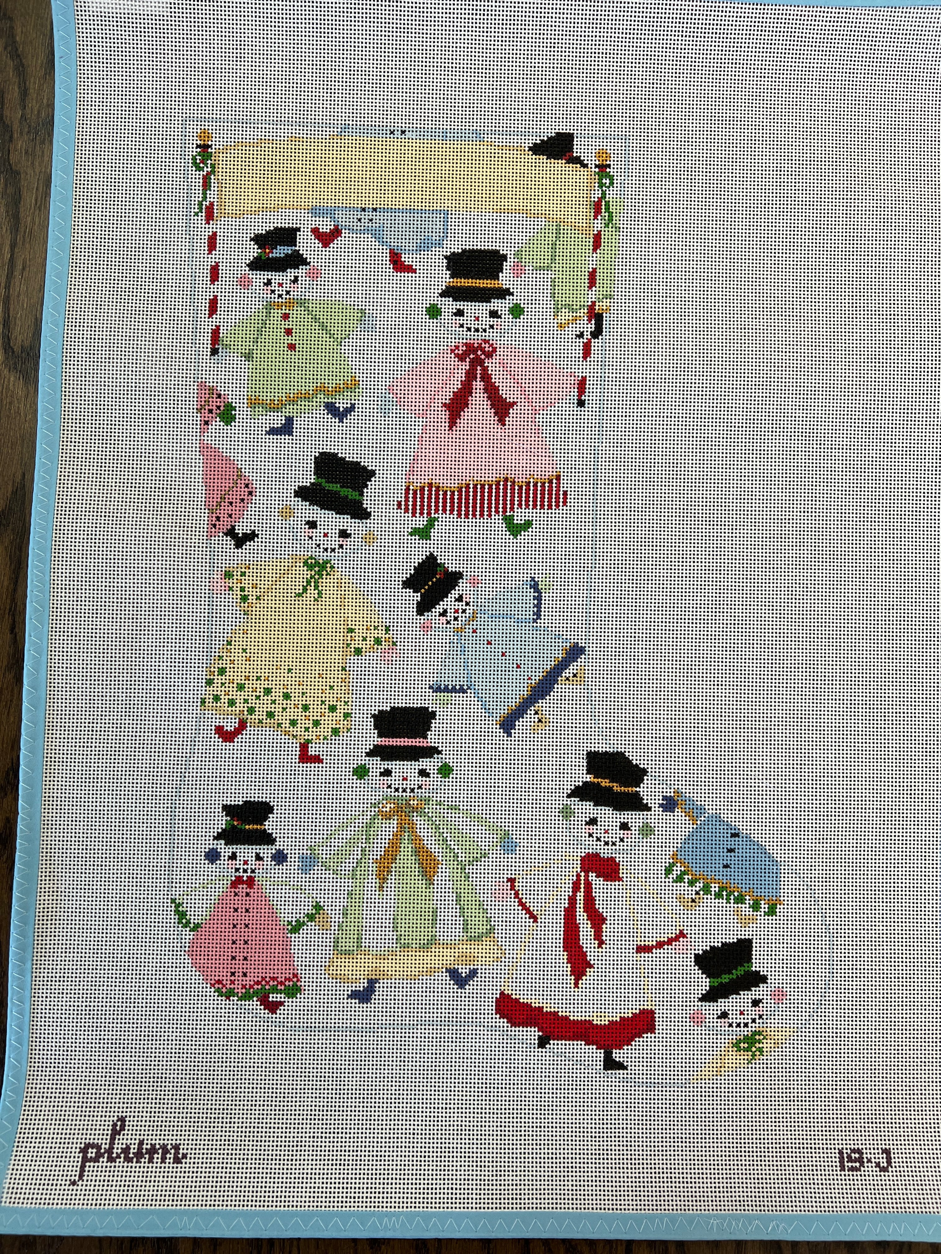 Snow People Stocking