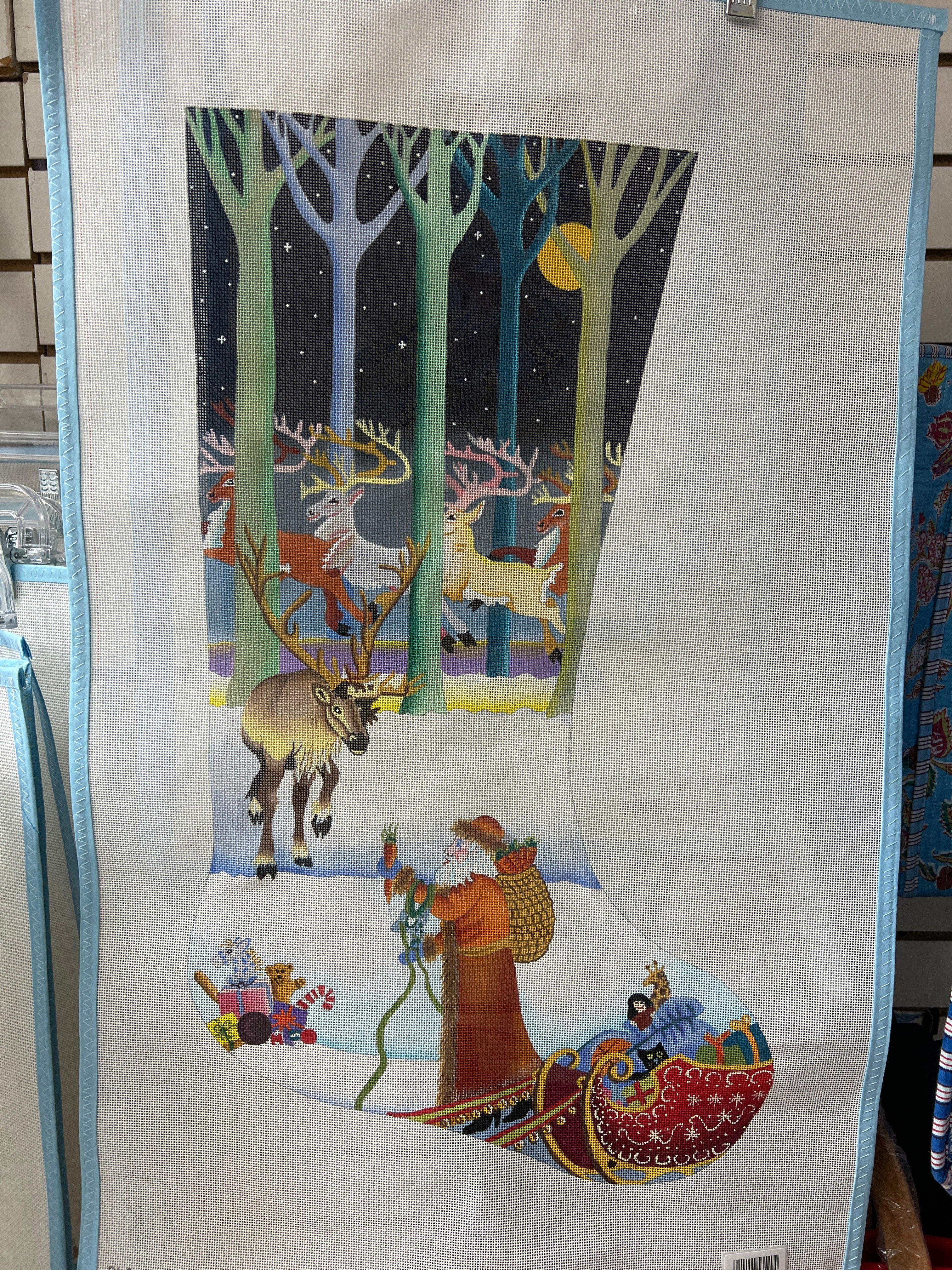 Passing Out the Carrots Stocking