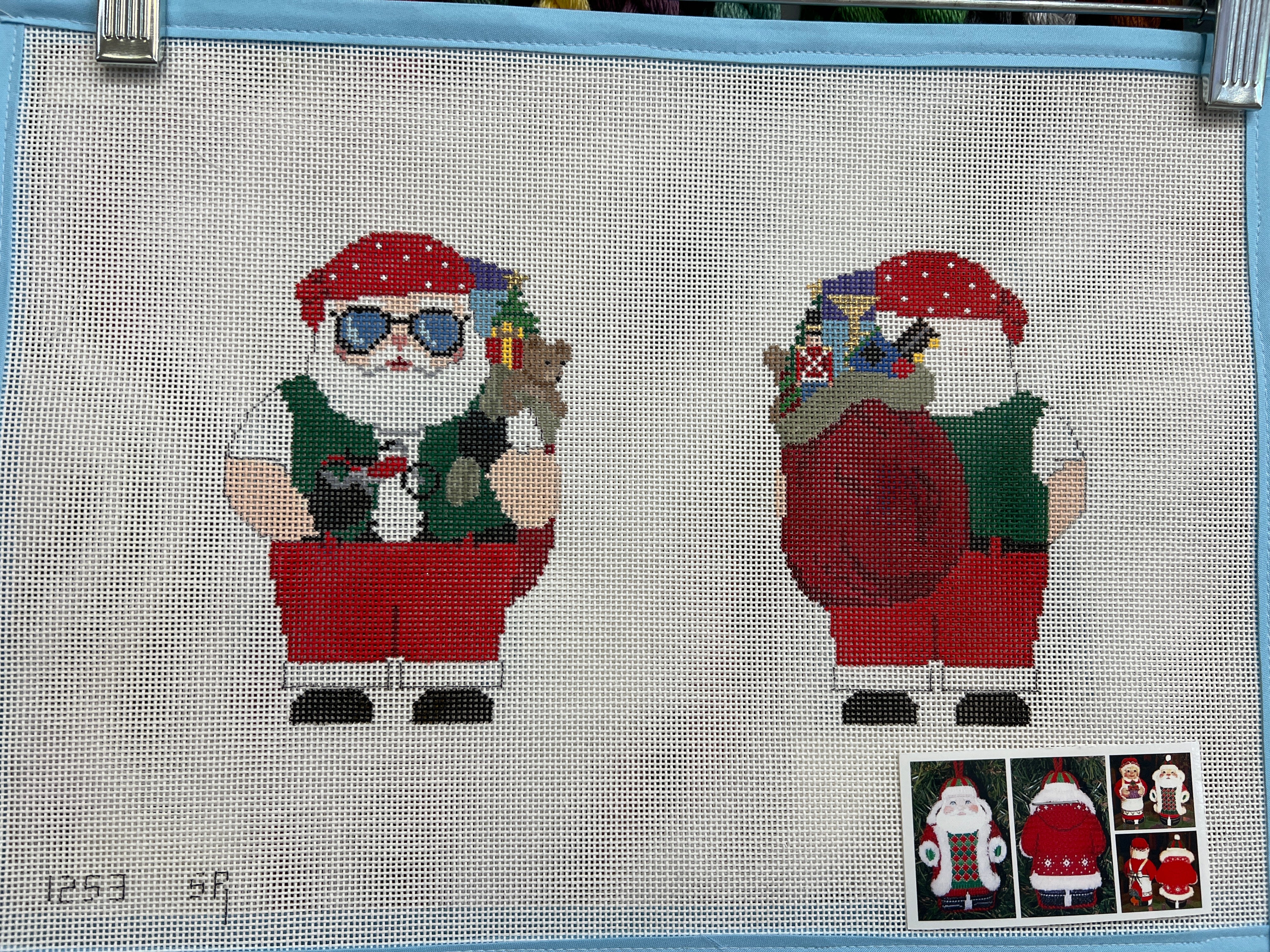 Motorcycle Santa - 2 sided