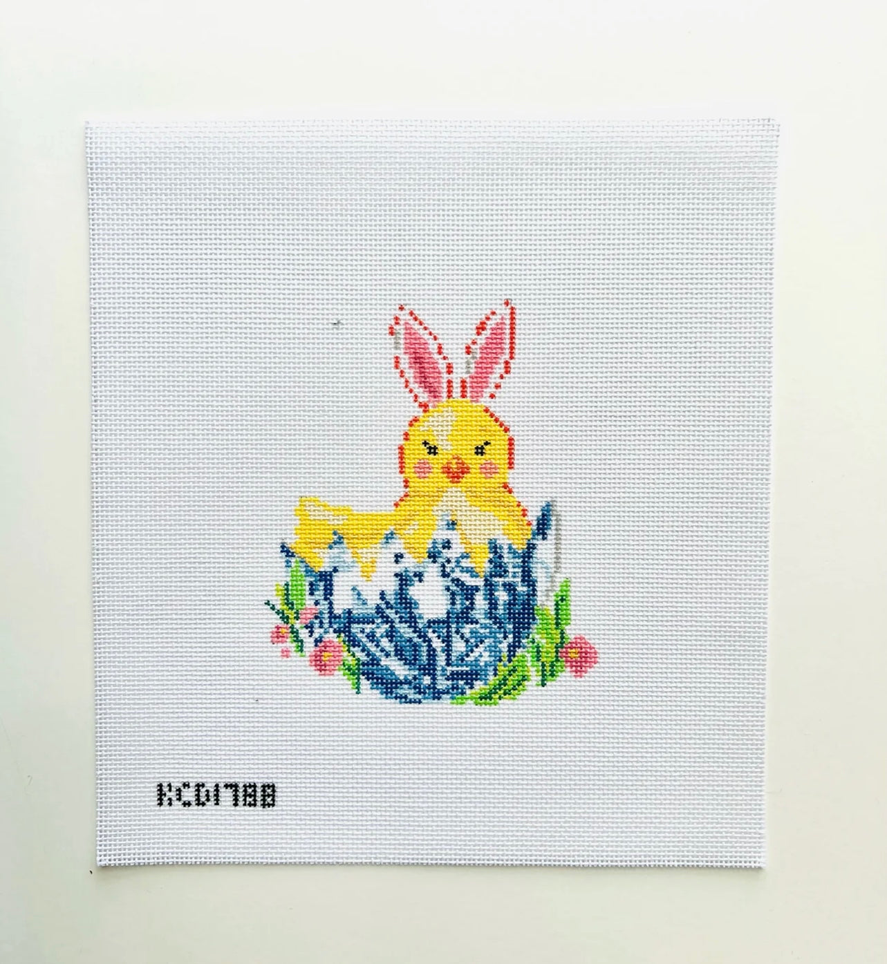 Chinoiserie Chick with Bunny Ears