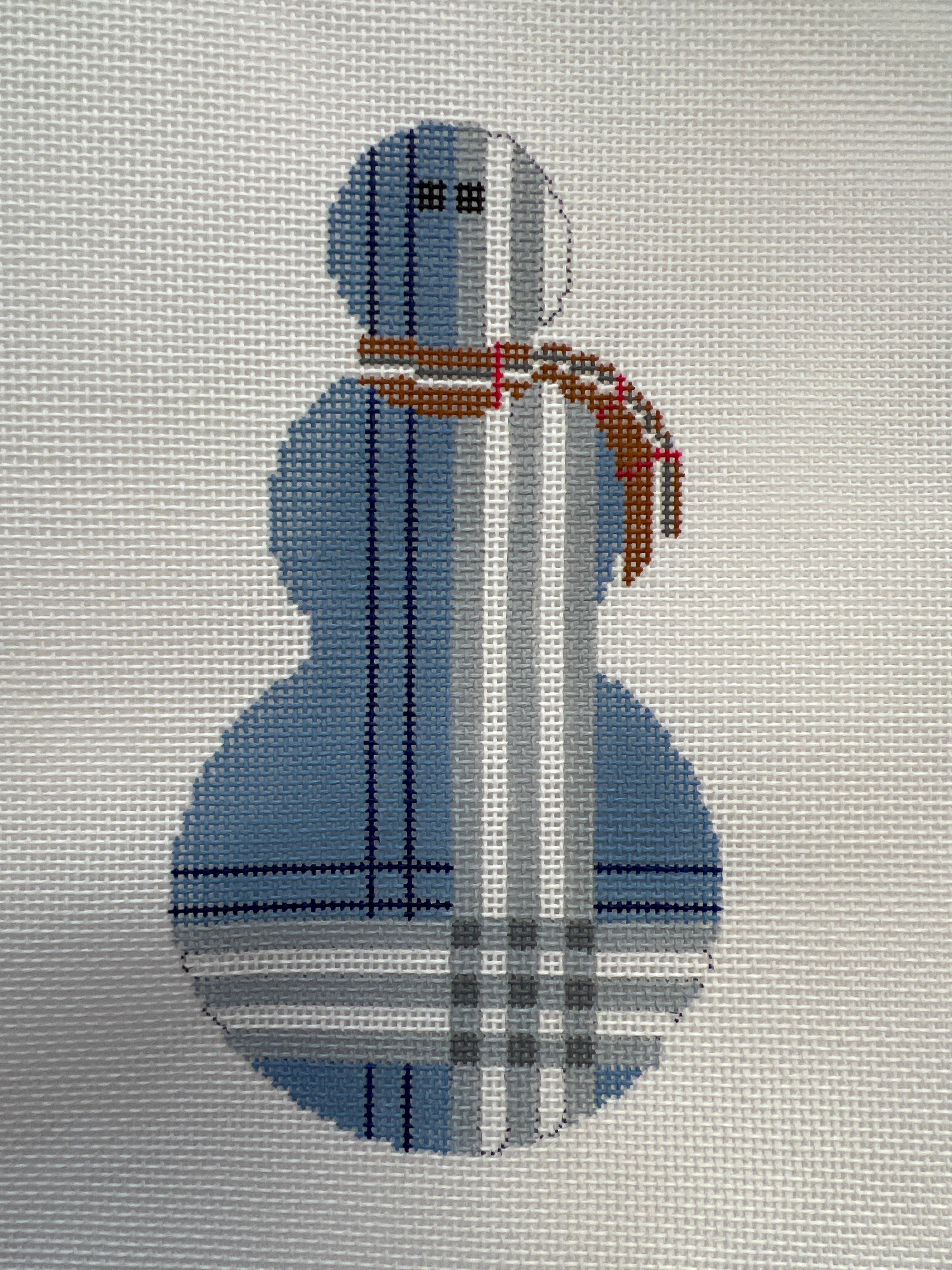 Plaid Snowman