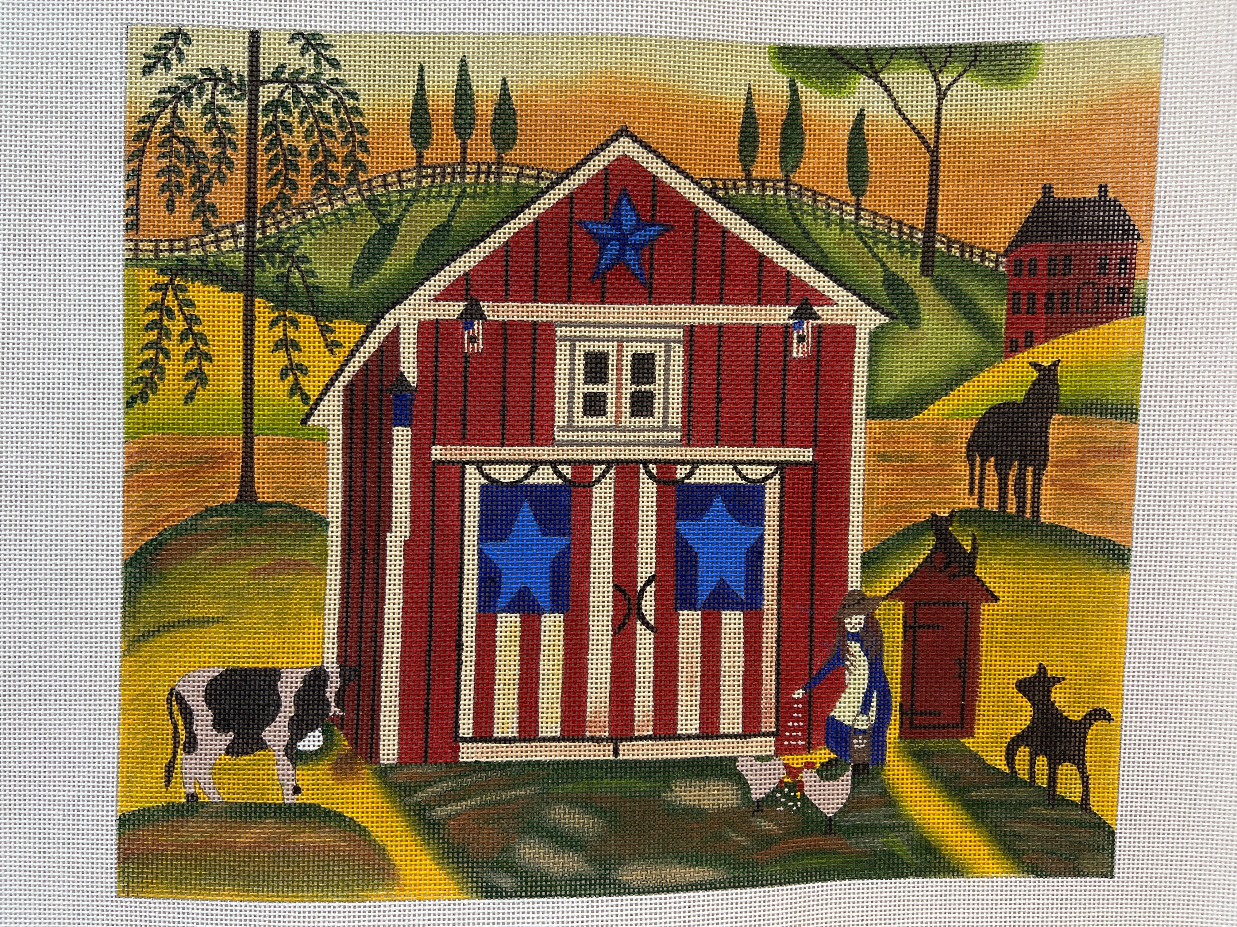 Red, White & Blue Barn