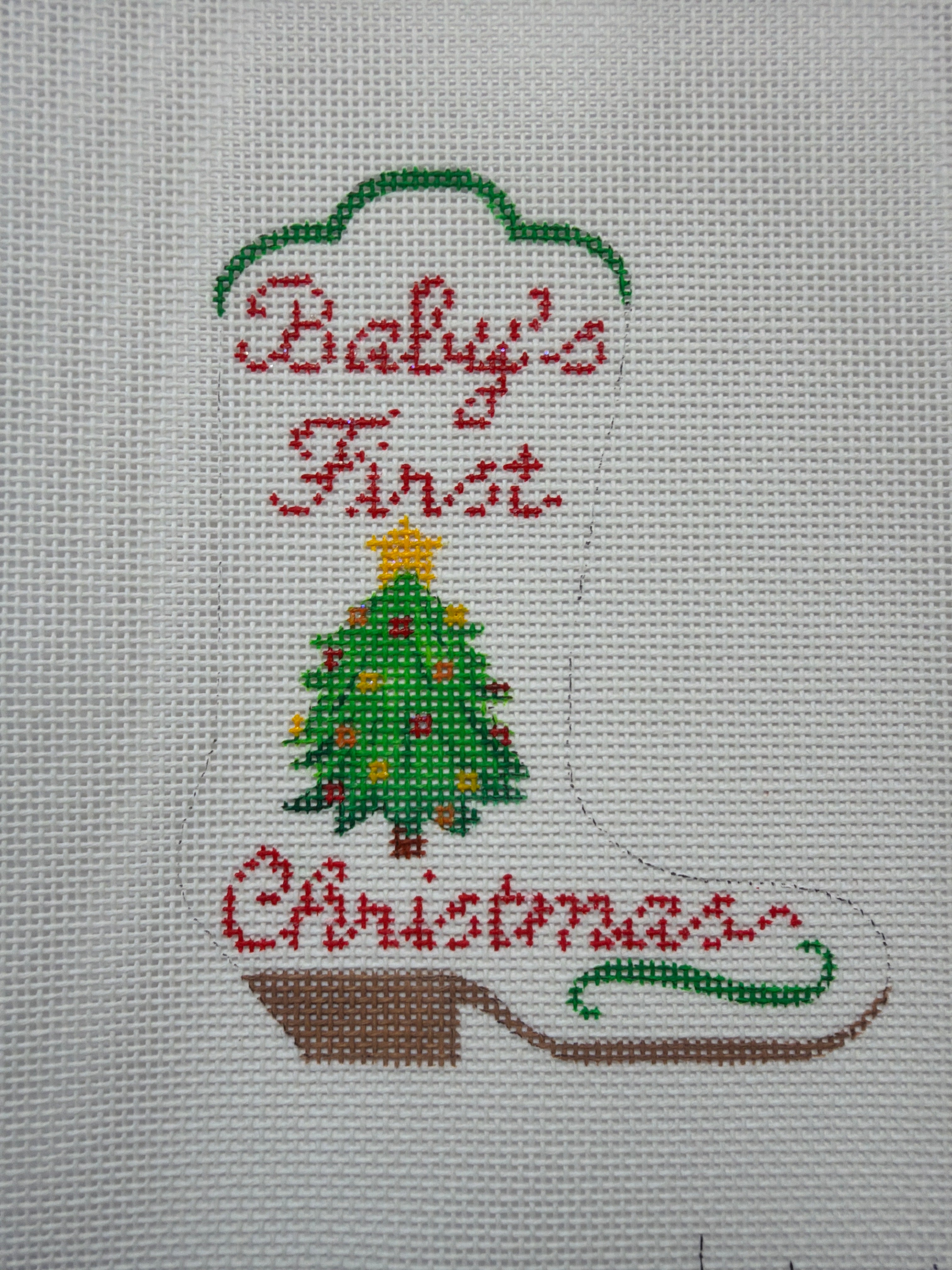 Mini Cowgirl Boot - First Christmas