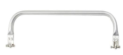 11-inch tube frame with two metal mounting brackets