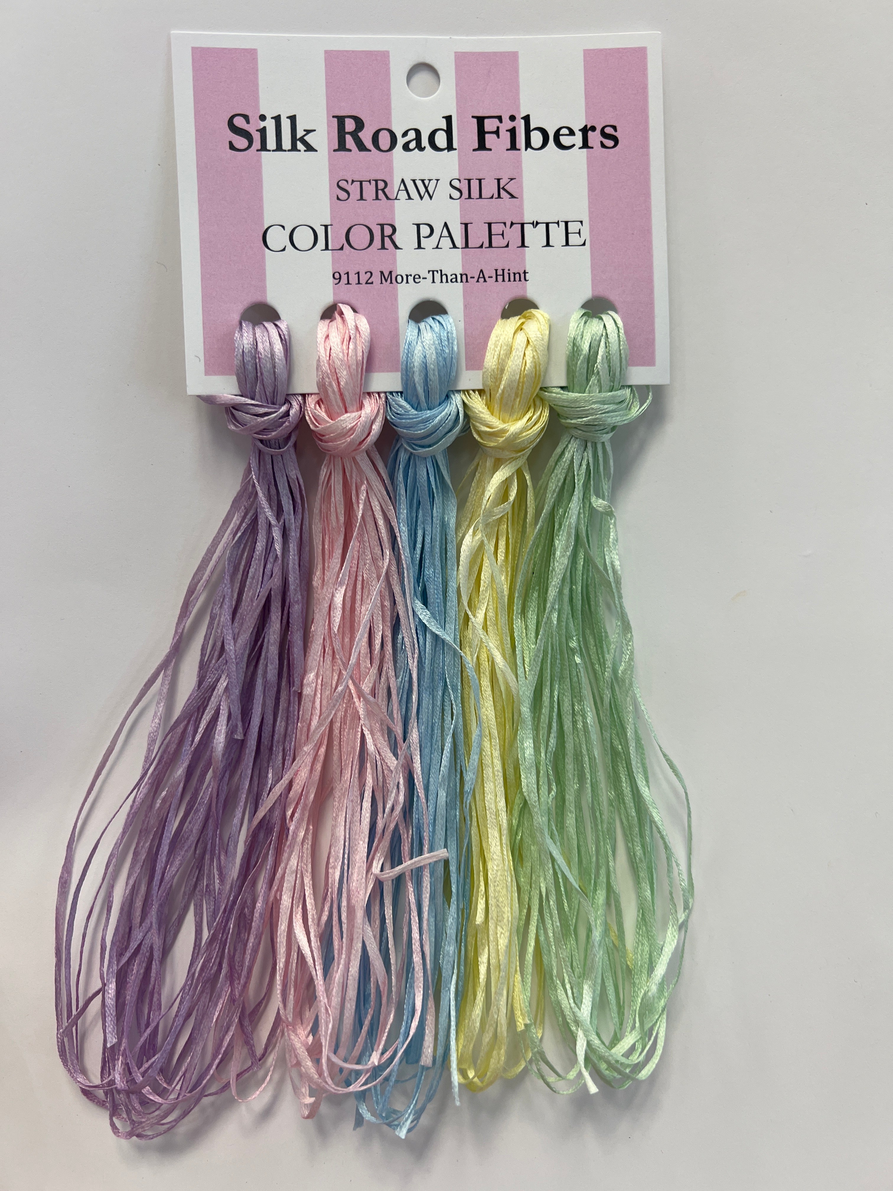 2025 Straw Silk Color Palettes