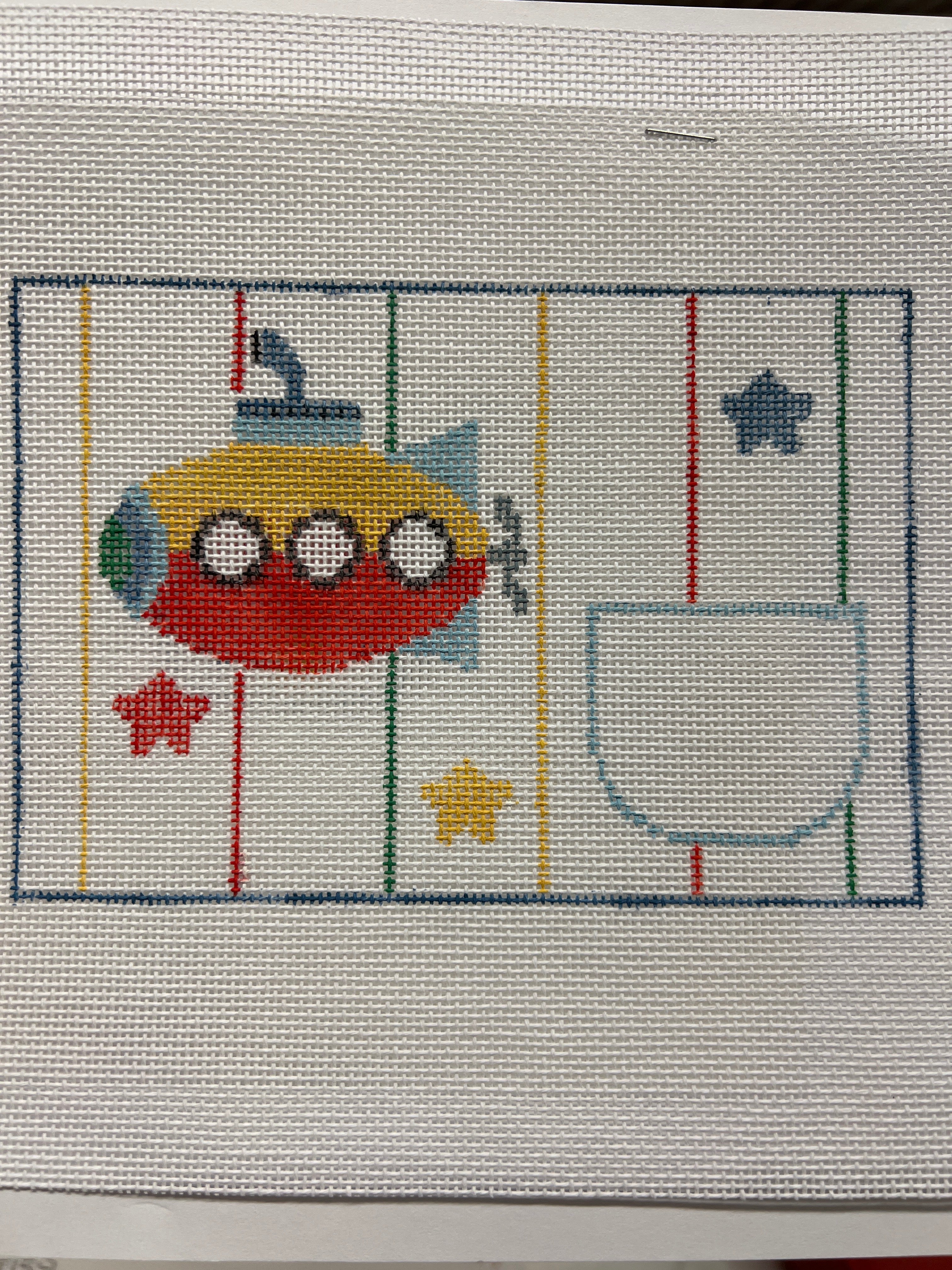 Submarine Tooth Fairy Pillow