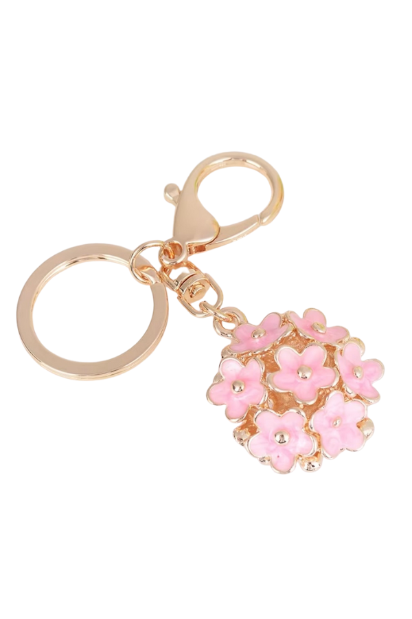 Daisy Bouquet Purse Charms: Pink