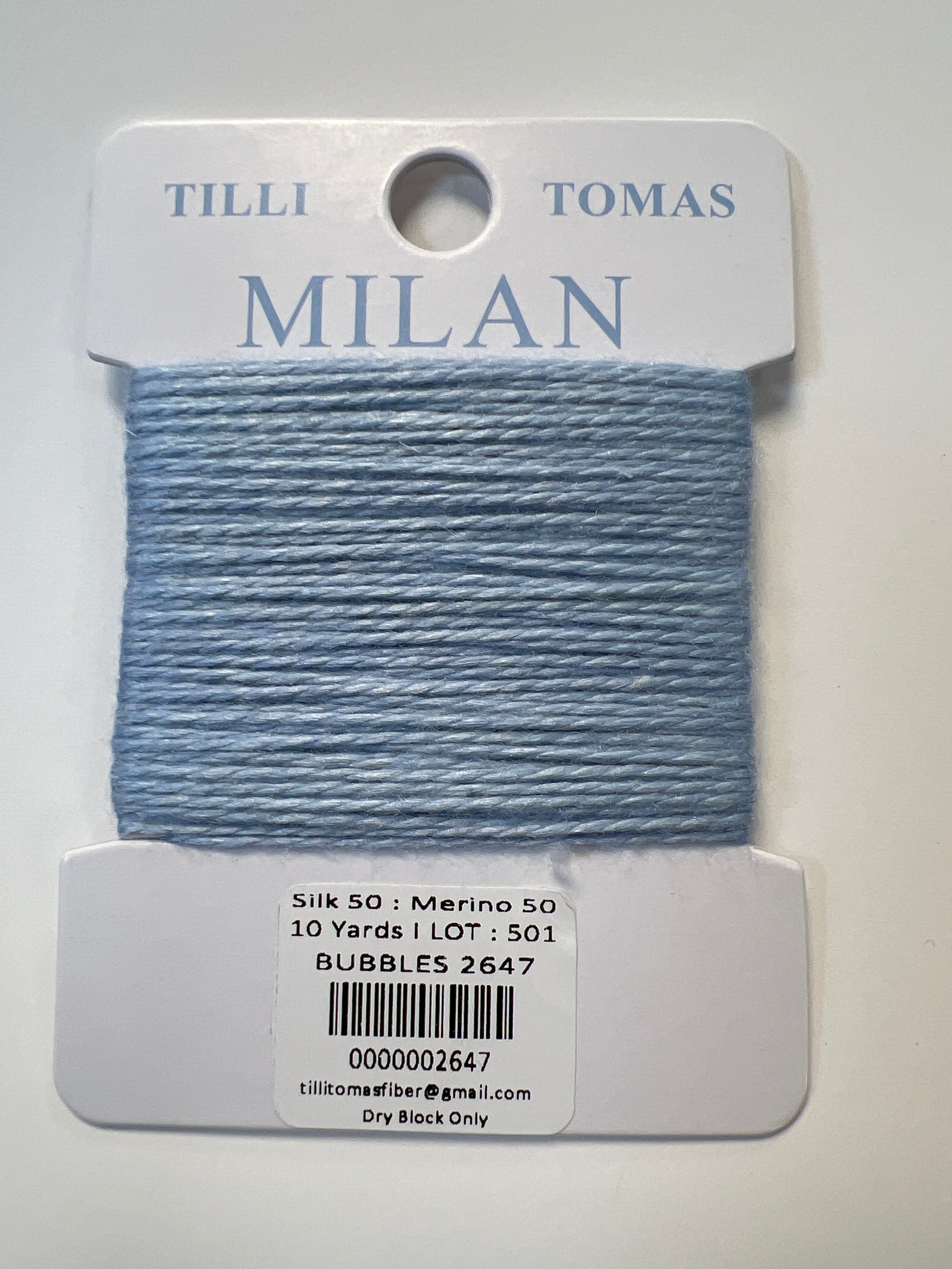 Milan Cards - 2501 thru 2719