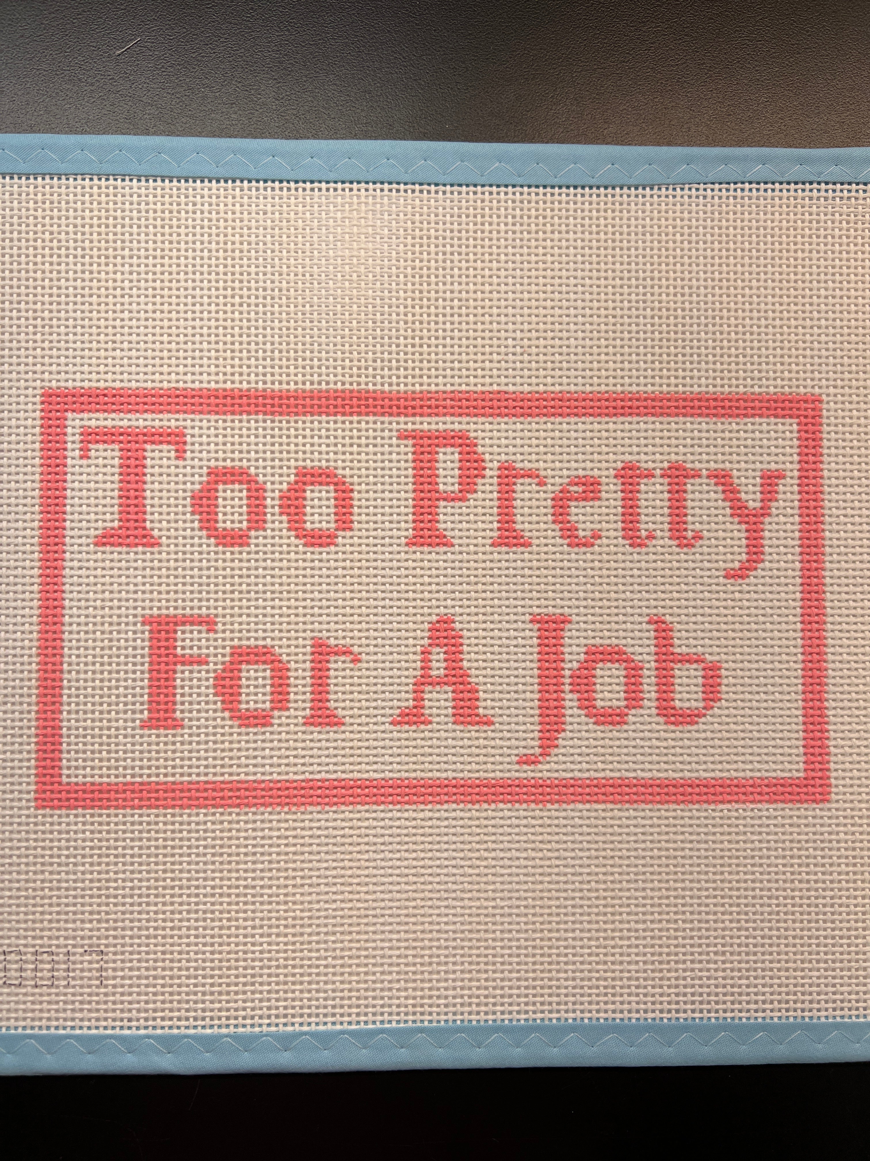 Too Pretty for a Job