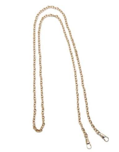 Rose-gold purse chain with lobster clasps, 47 in length