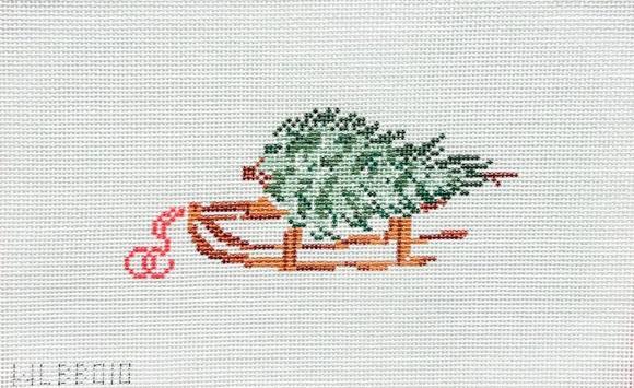 Tree on Sled