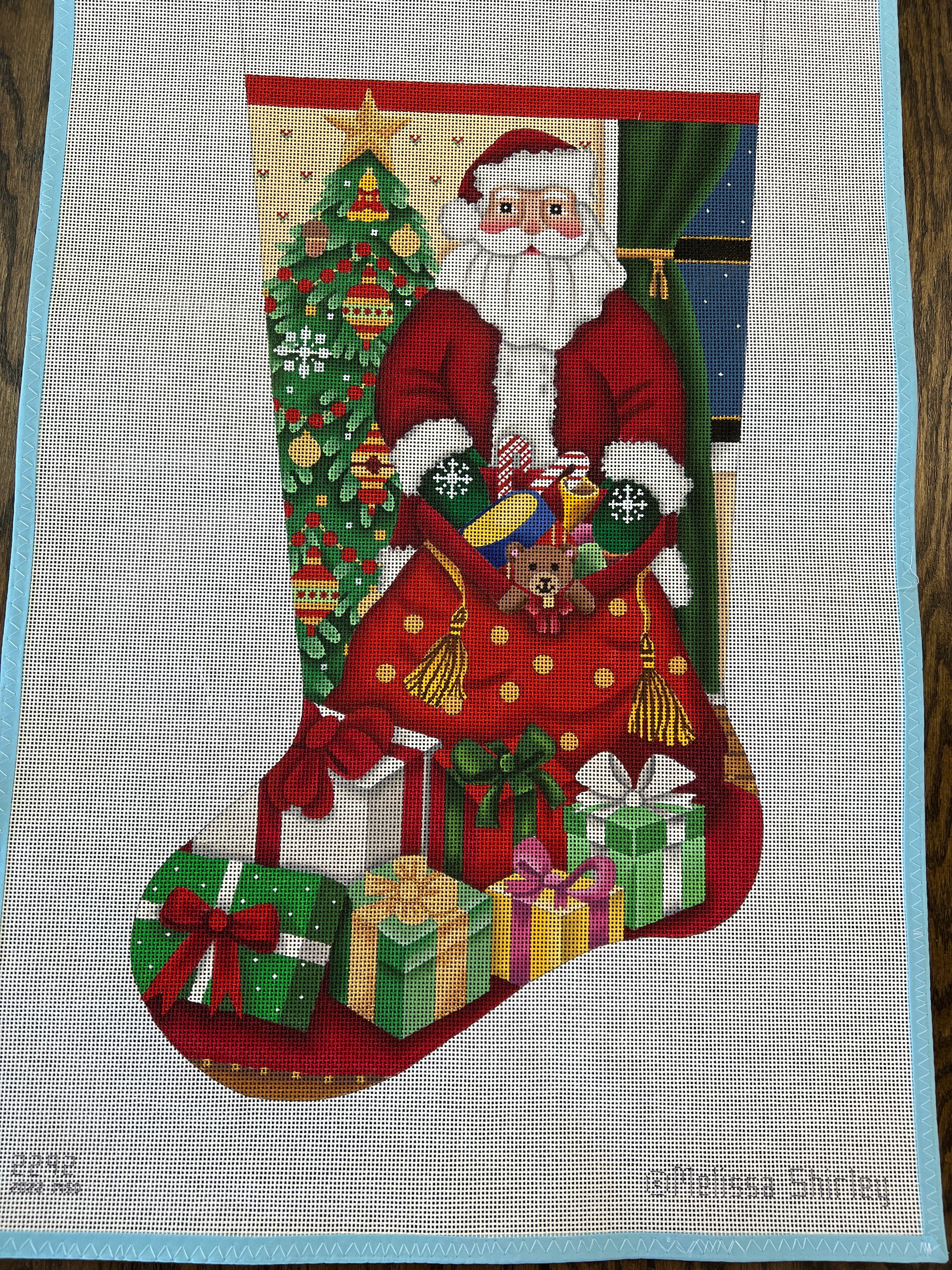 Santa Claus & Toy Sock