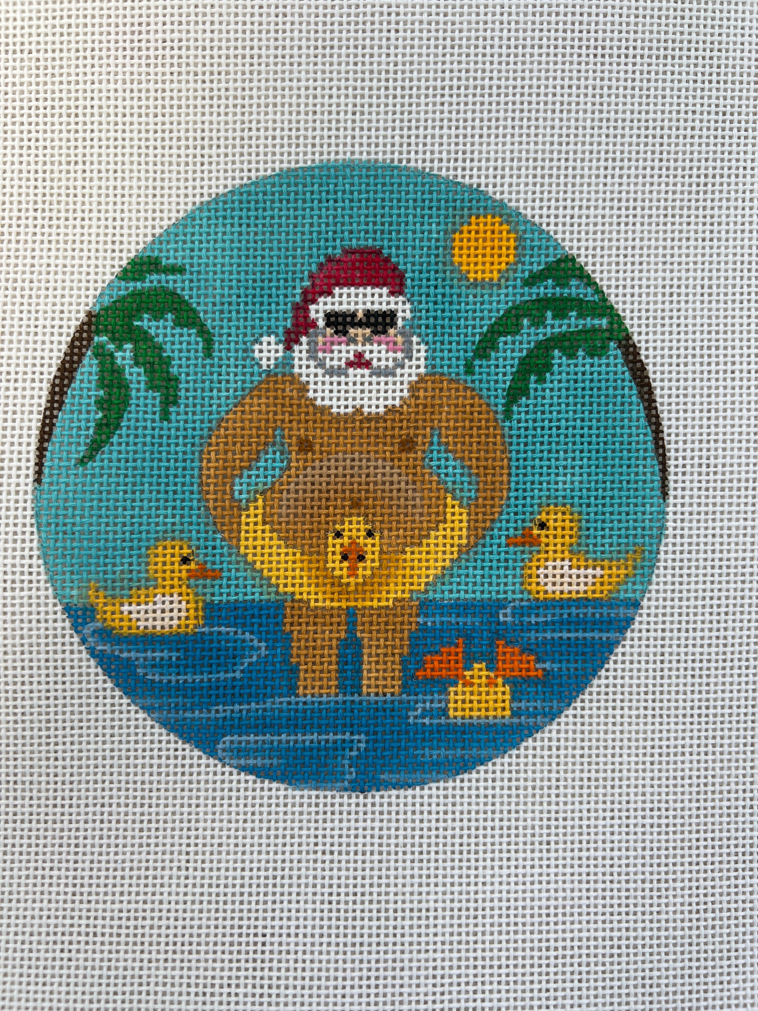 Ducky Santa