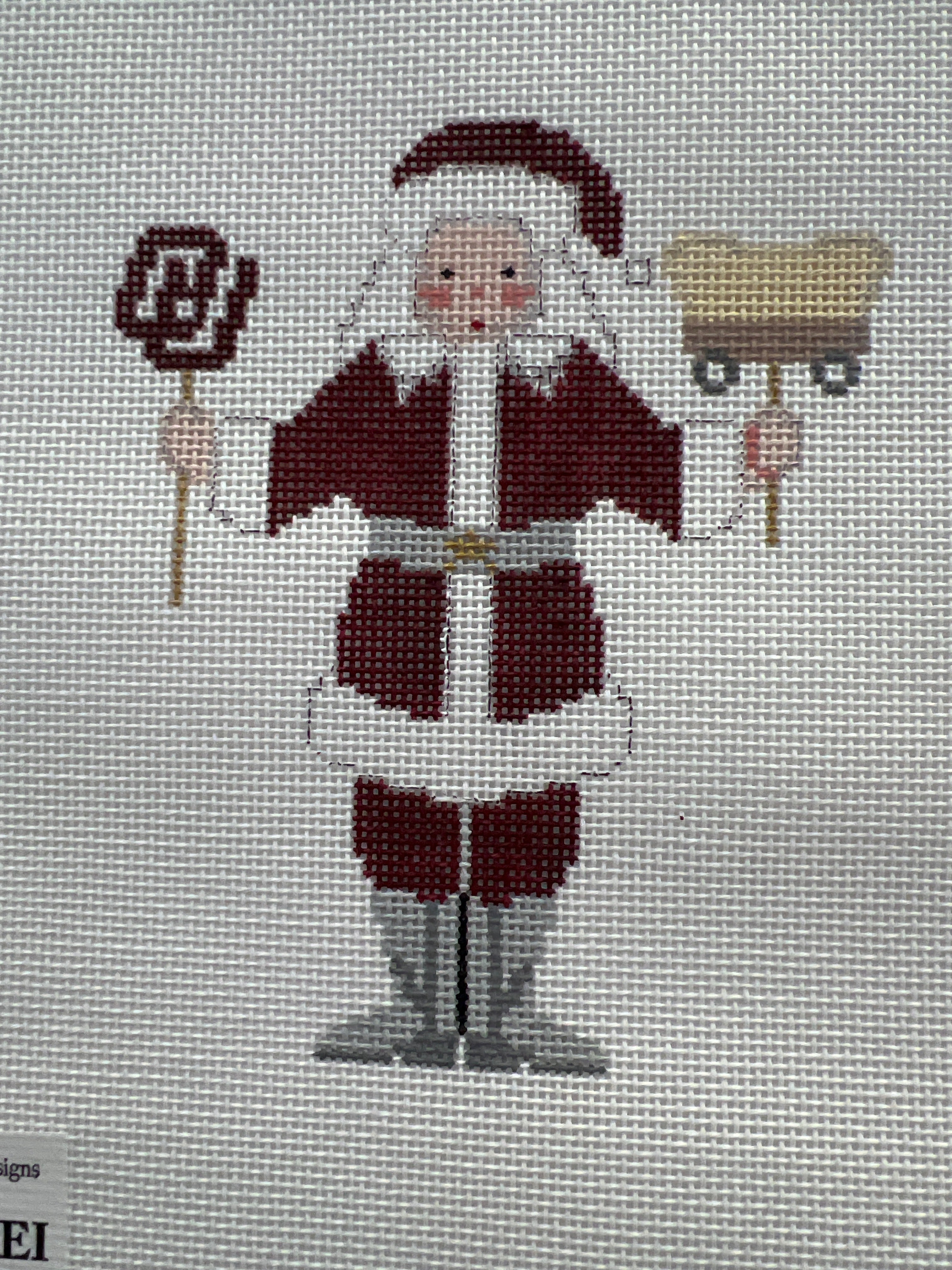 OU Santa w/ Stocking Hat