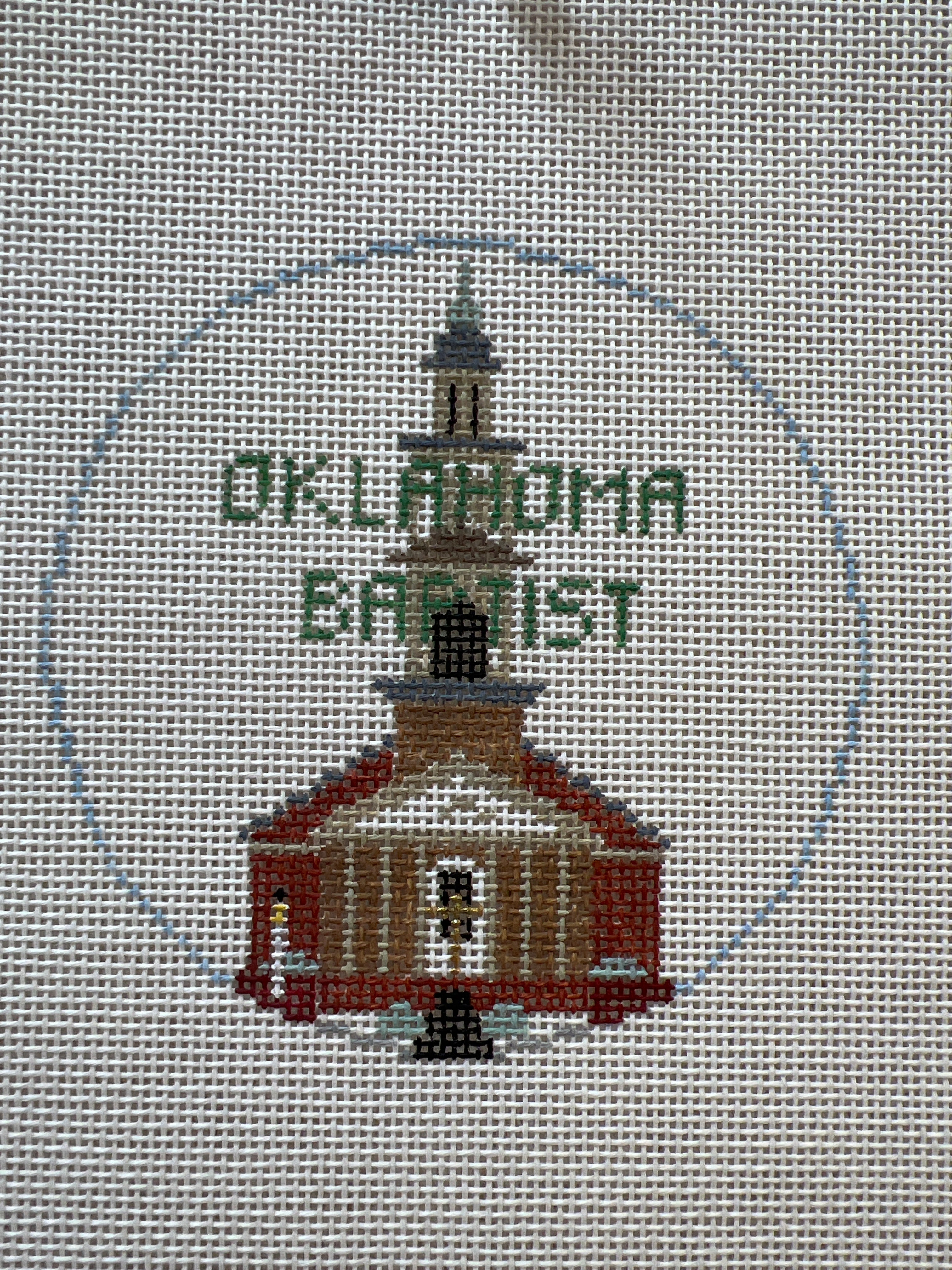 Oklahoma Baptist Ornament