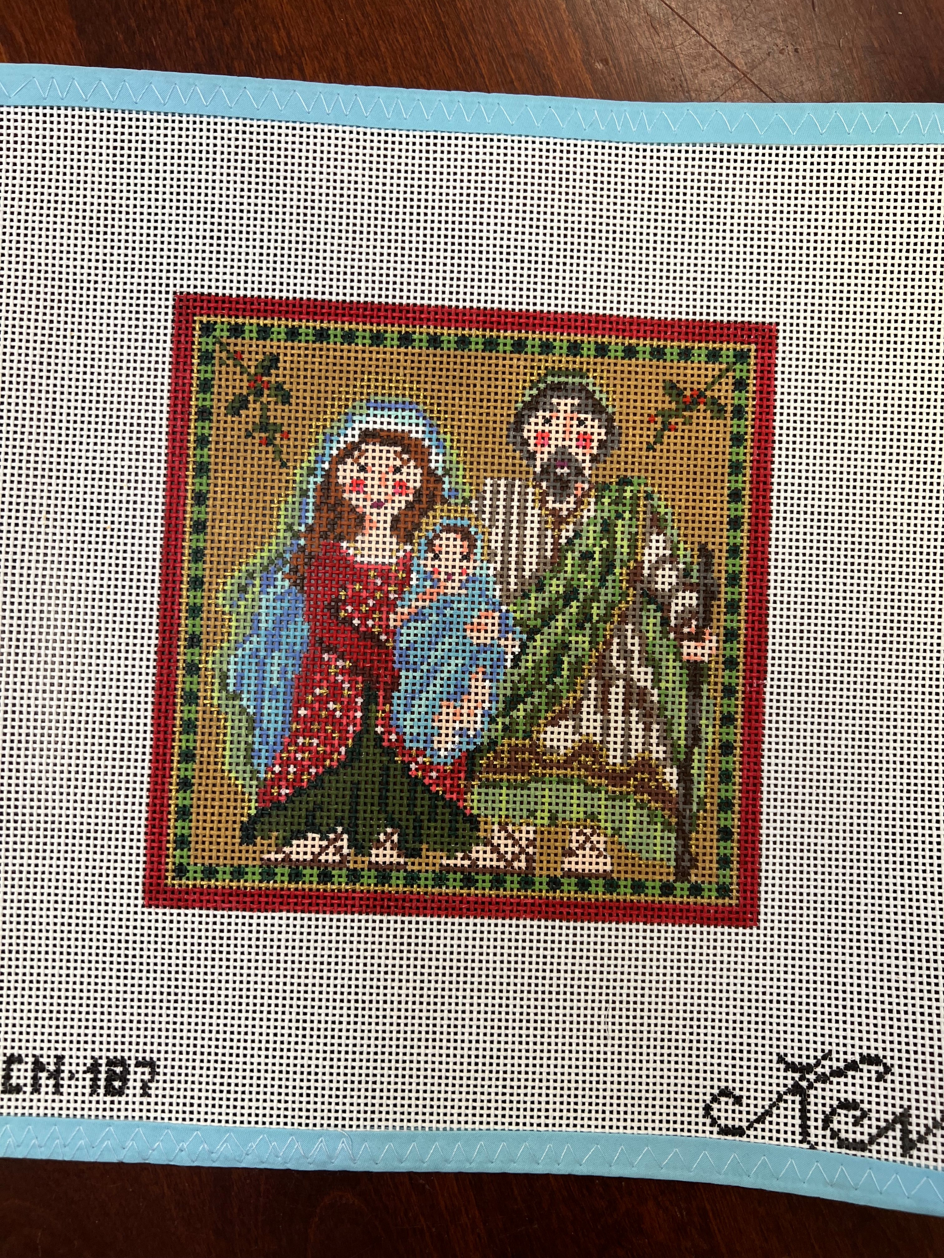 Holy Christmas Family Square