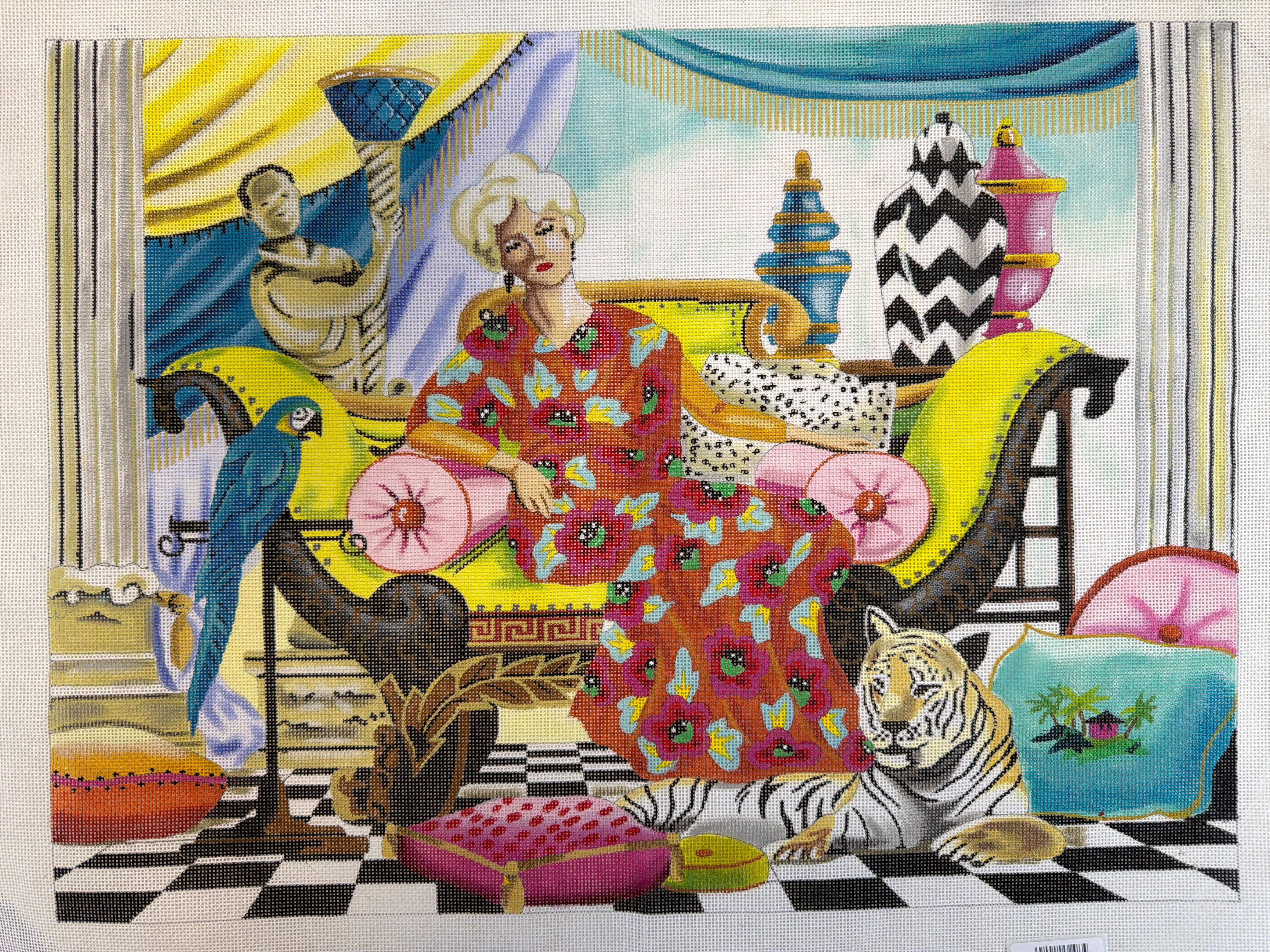 Lady w/ Tiger