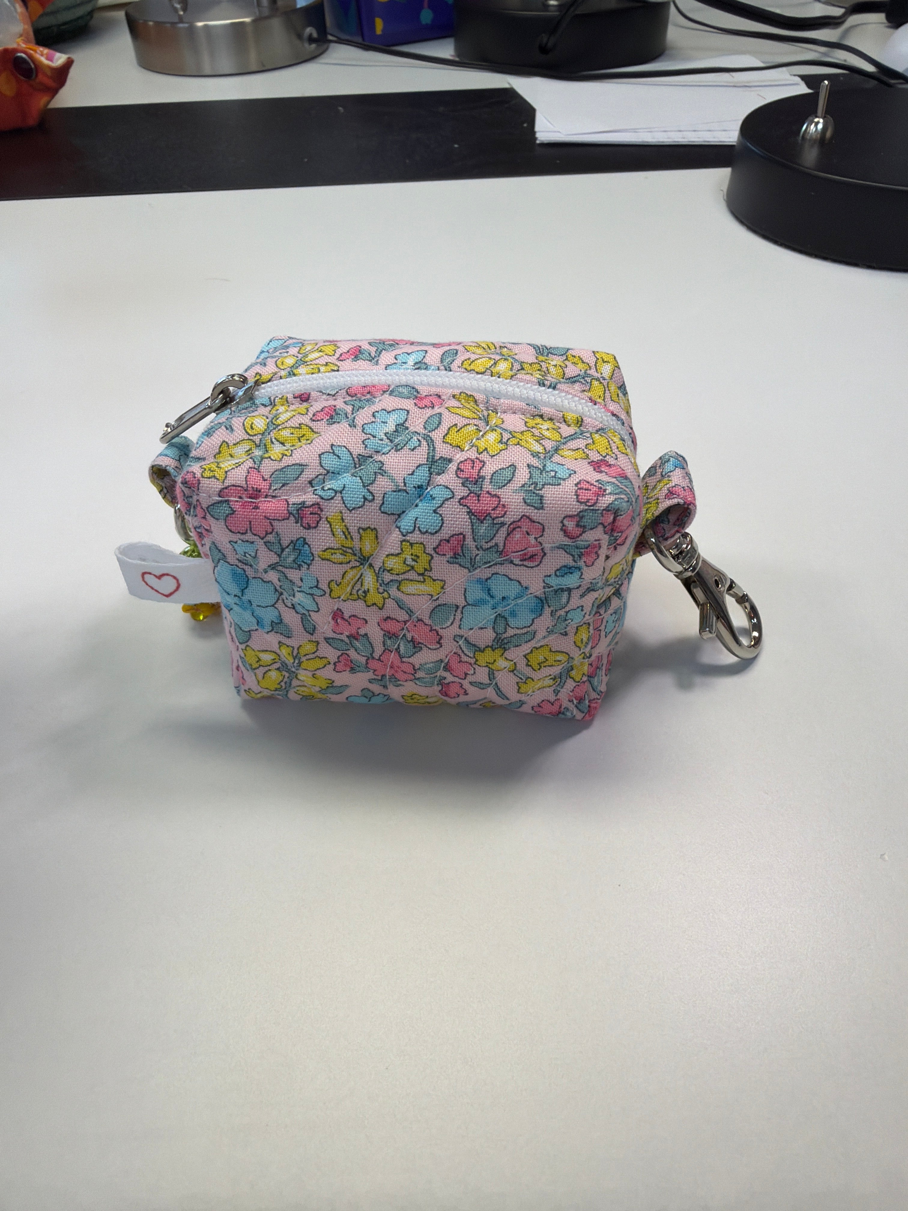 Quilted PZipper Pouch SM