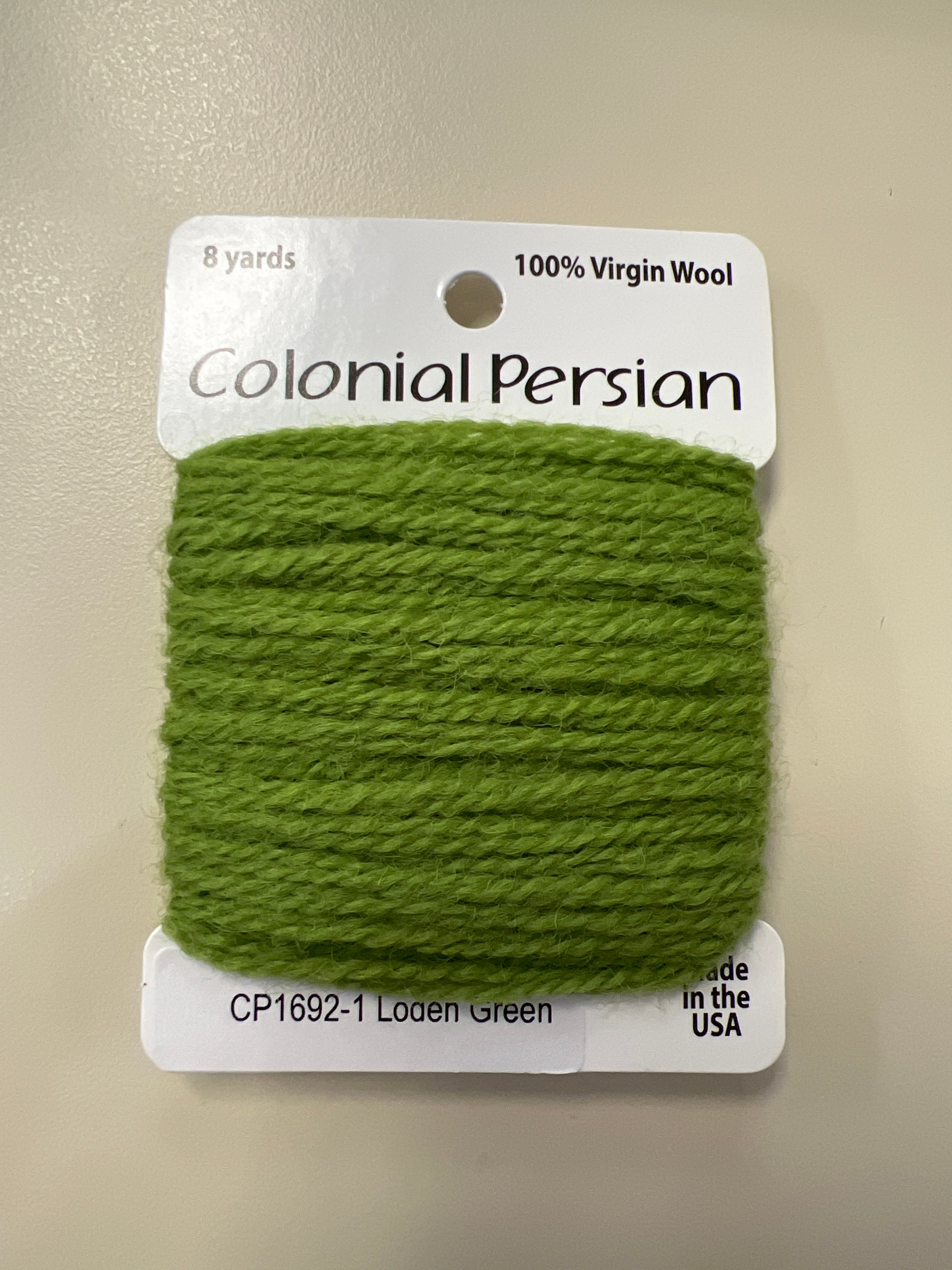 Colonial Persian Yarn    1522  thru  1735