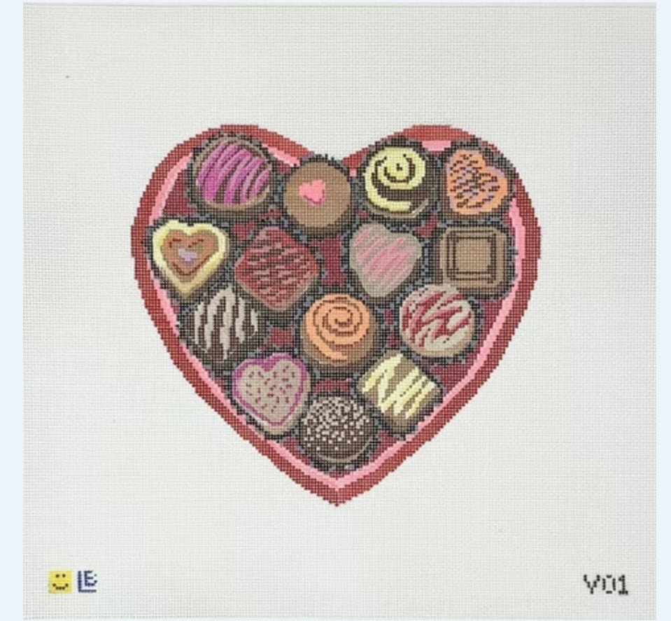 Chocolate Heart Box