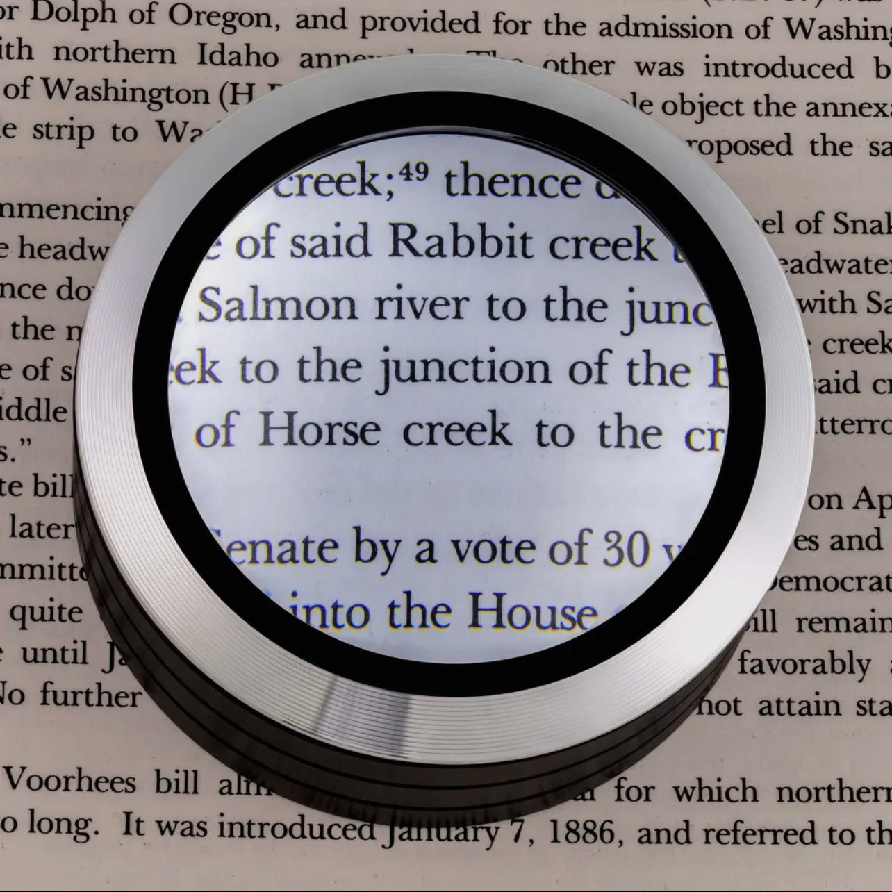 Lighted Dome Magnifier