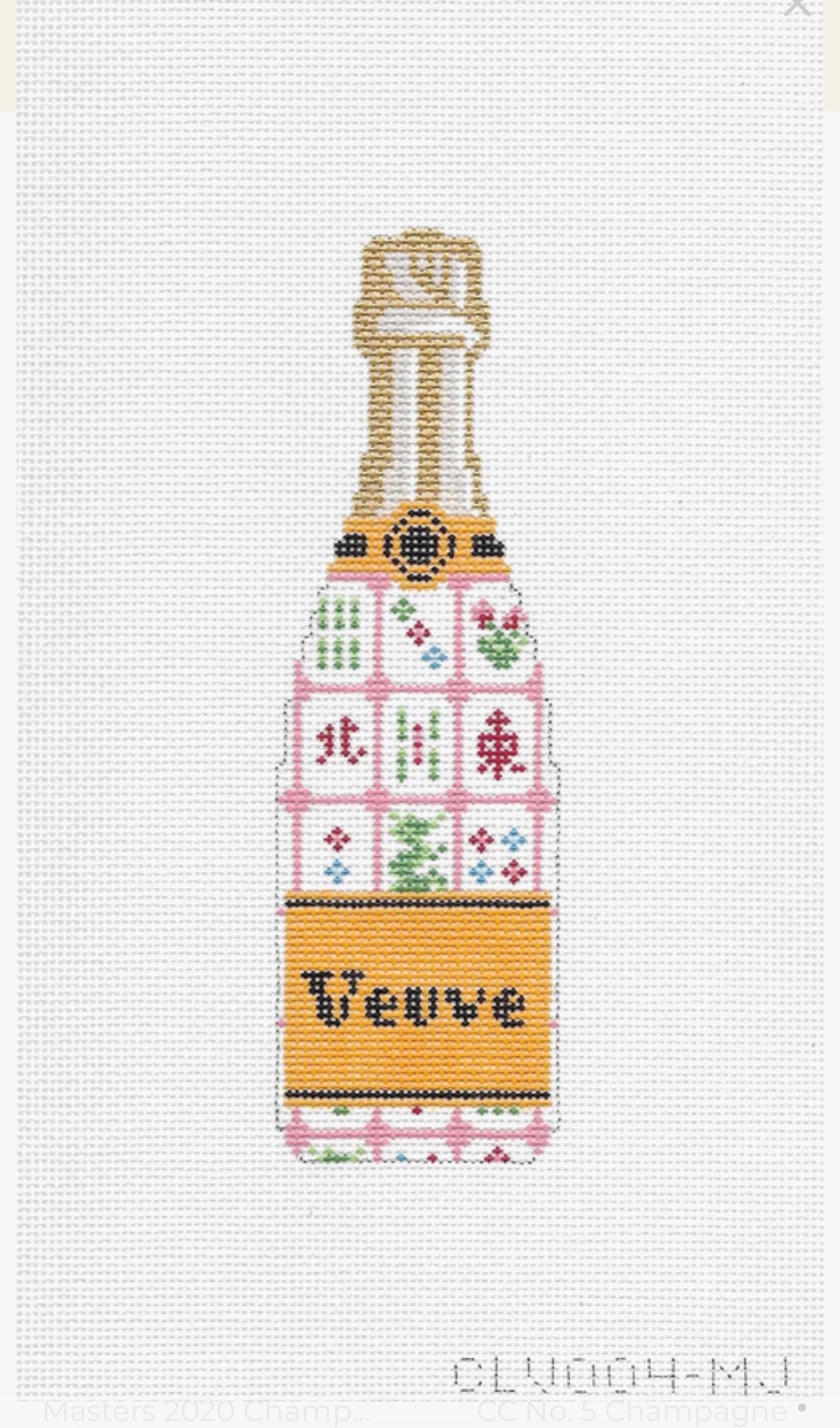 Veuve Bottle - Mahjong