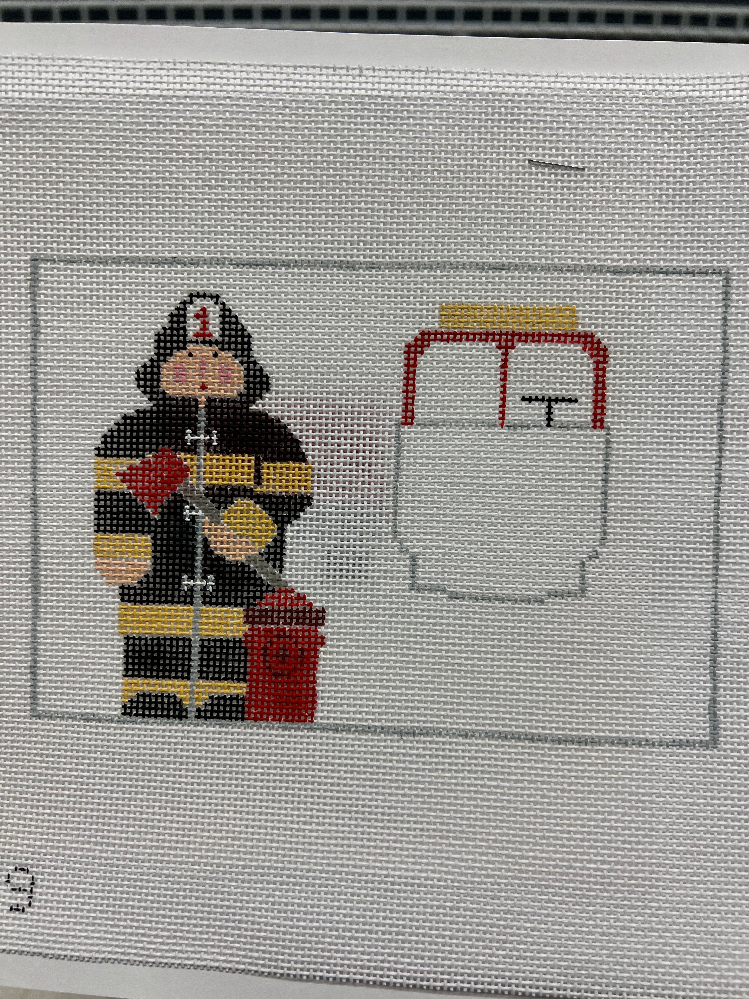 Fireman Tooth Fairy Pillow