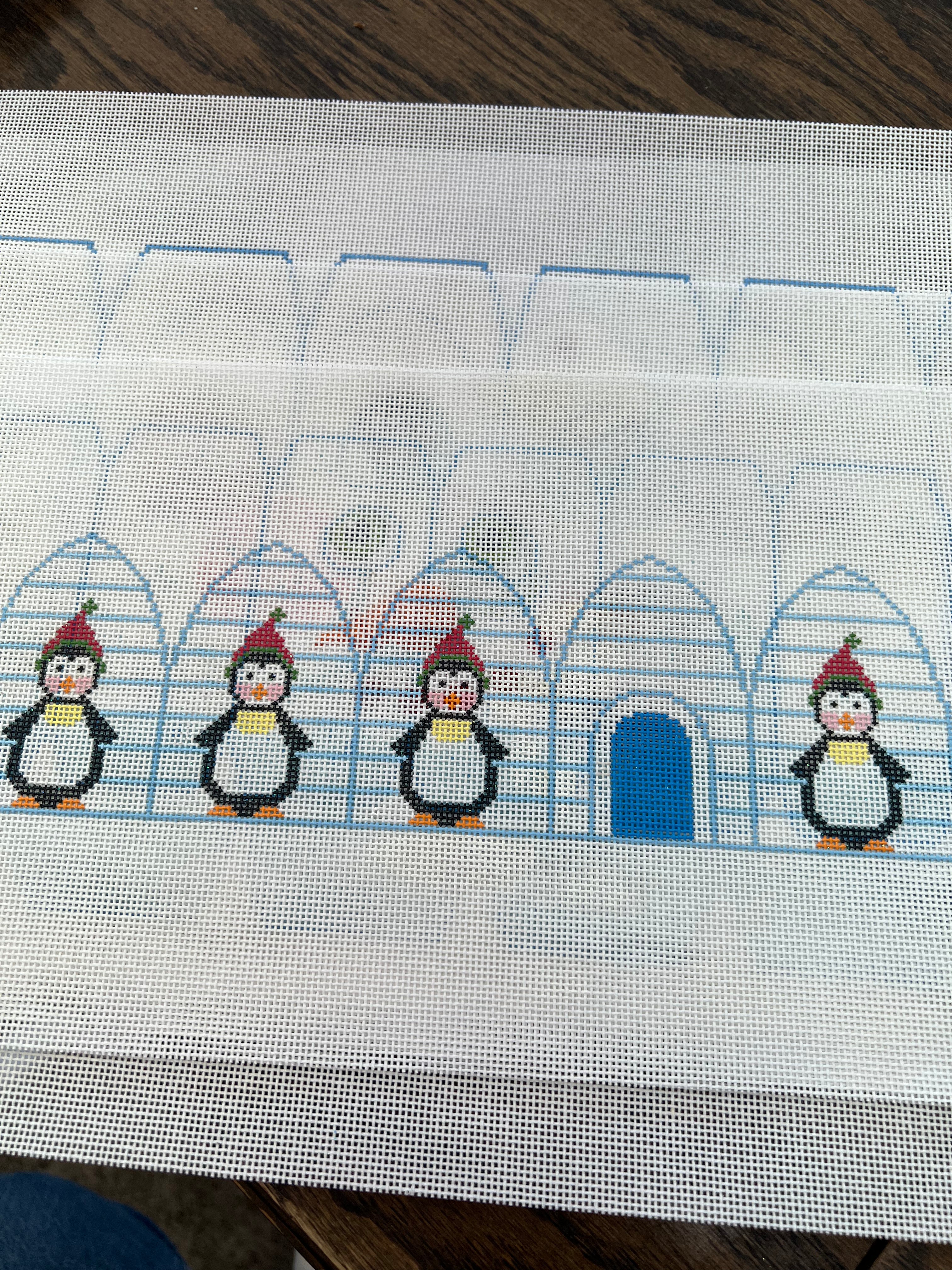 Igloo with Penguins