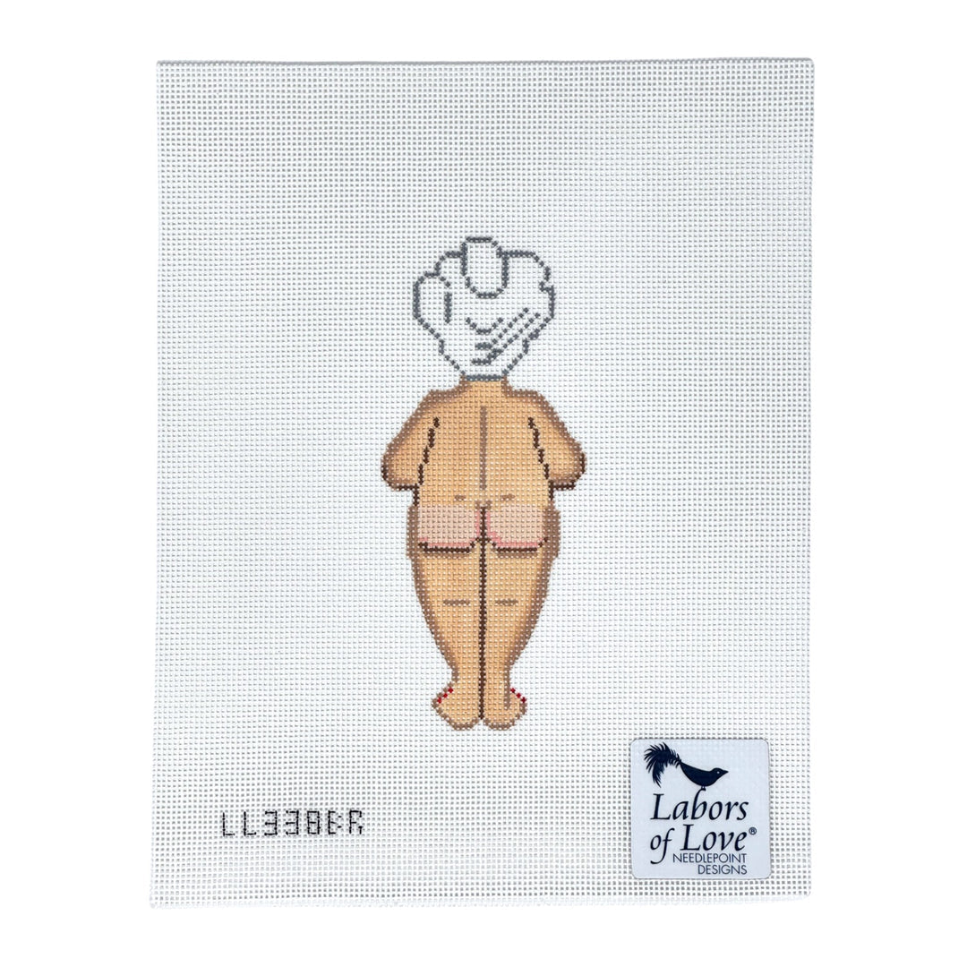 Mrs Claus with lights