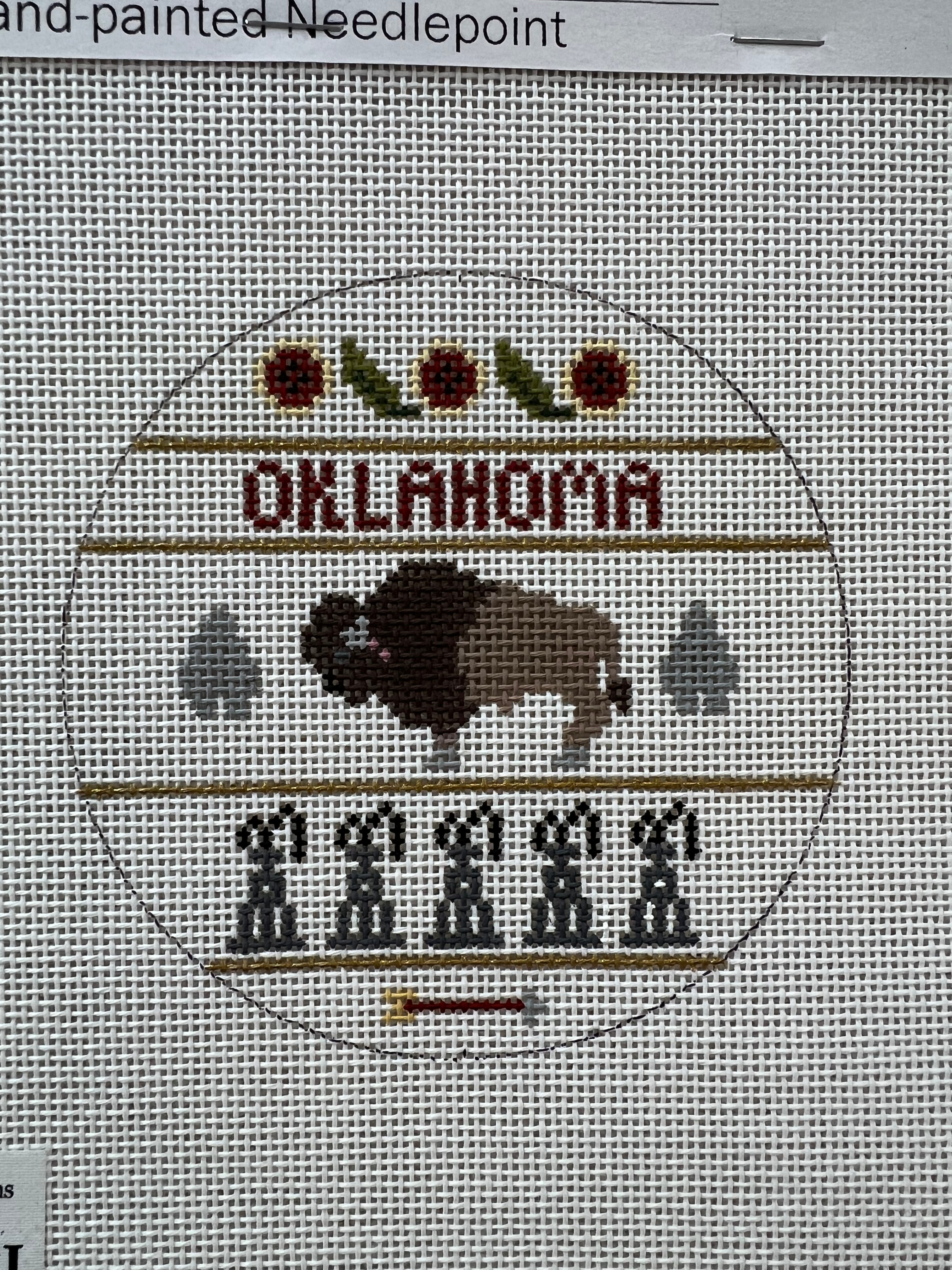 I Love Oklahoma Ornament