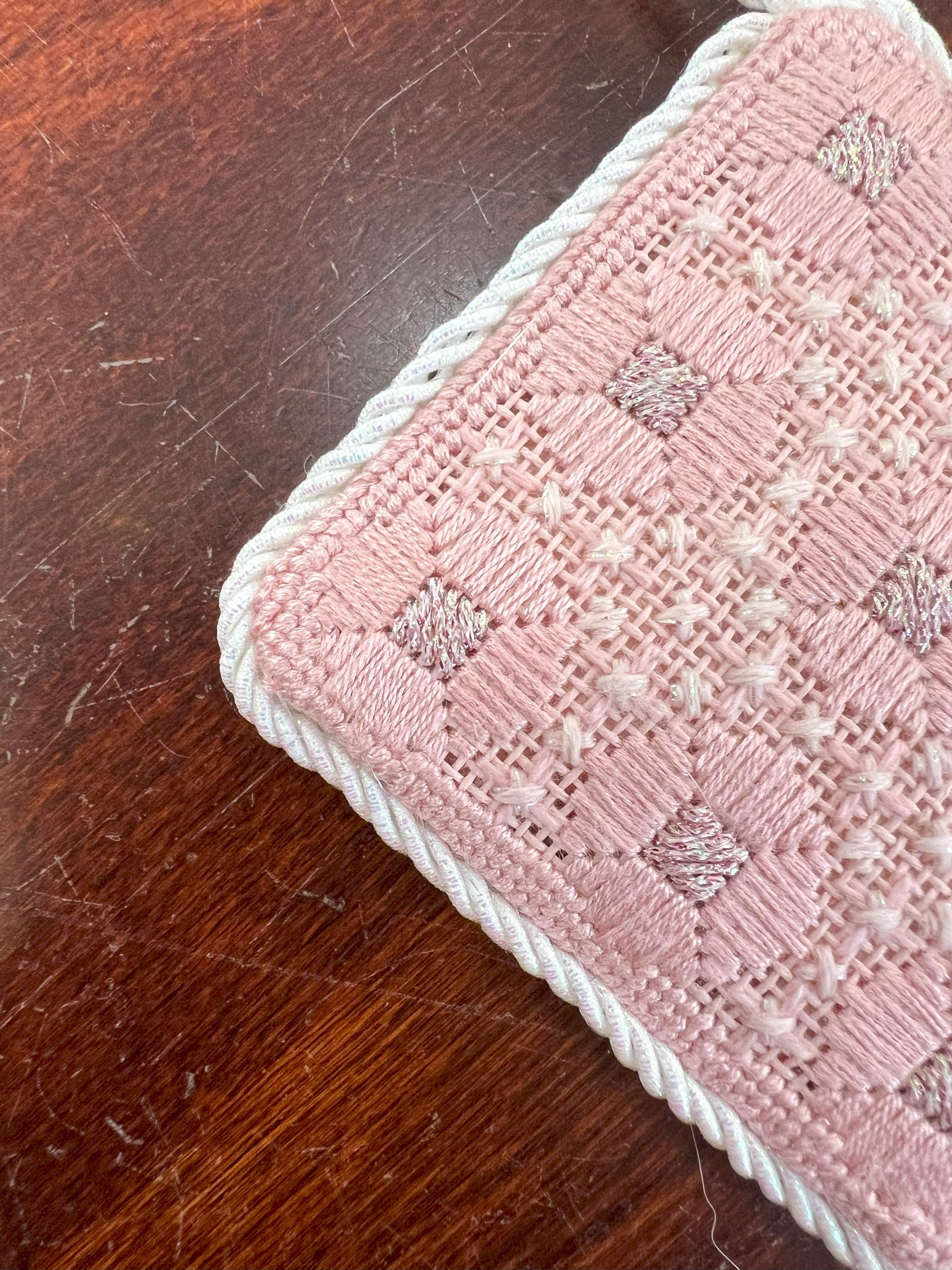 Stitching on Bare Colored Canvas with Allison Cotton