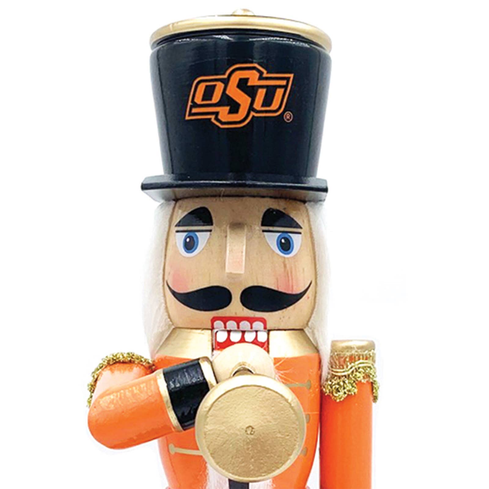 Oklahoma State Bugler Nutcracker, 14 inch