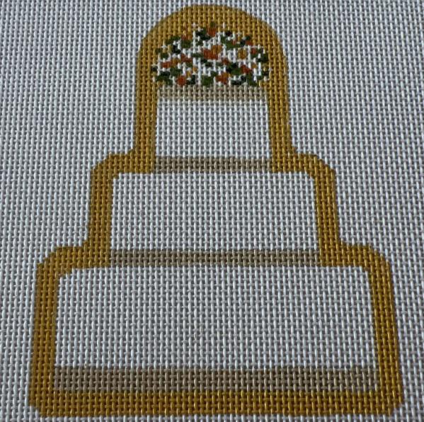 Abby Yellow Wedding Cake