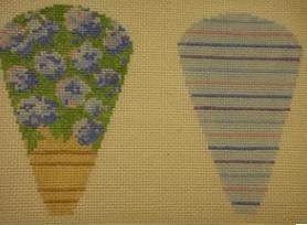 Scissors Case - Hydrangeas