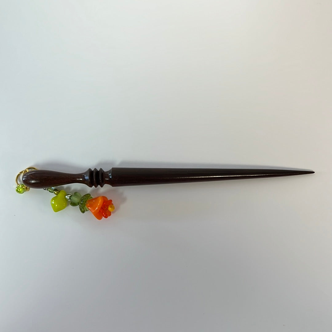 Laying Tool with Rings & Flower Beads