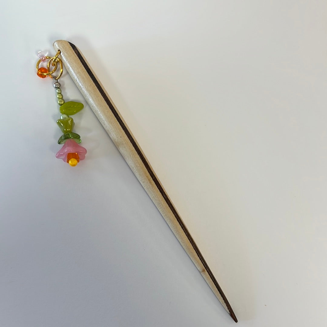 Laying Tool with Rings & Flower Beads