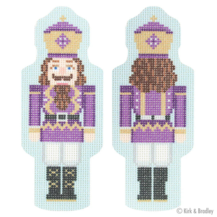 Purple Two Sided Nutcracker