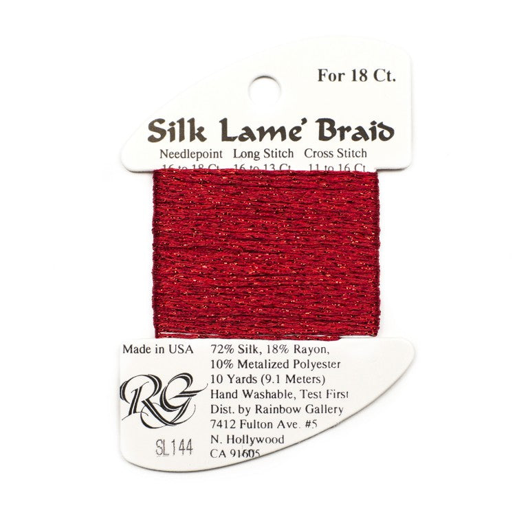 Petite Silk Lame` Braid   SP200 - SP300
