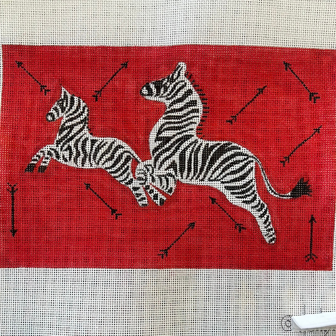 Leaping Zebras