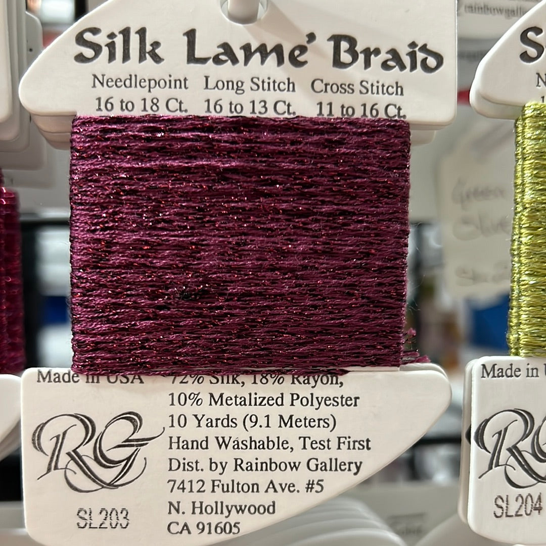 Silk Lame' Baid 18   SL200 - SL300