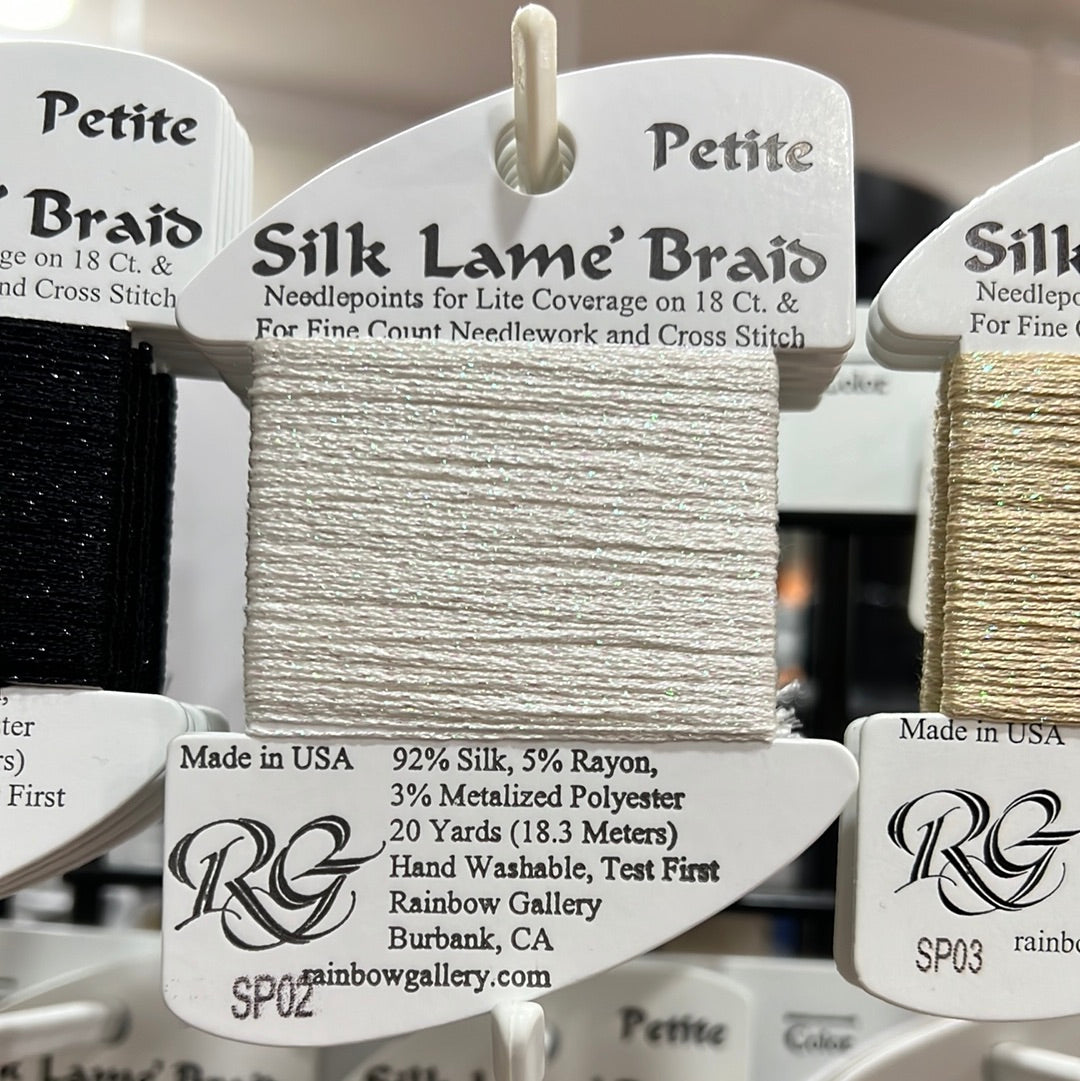 Petite Silk Lame` Braid SP001 - SP099