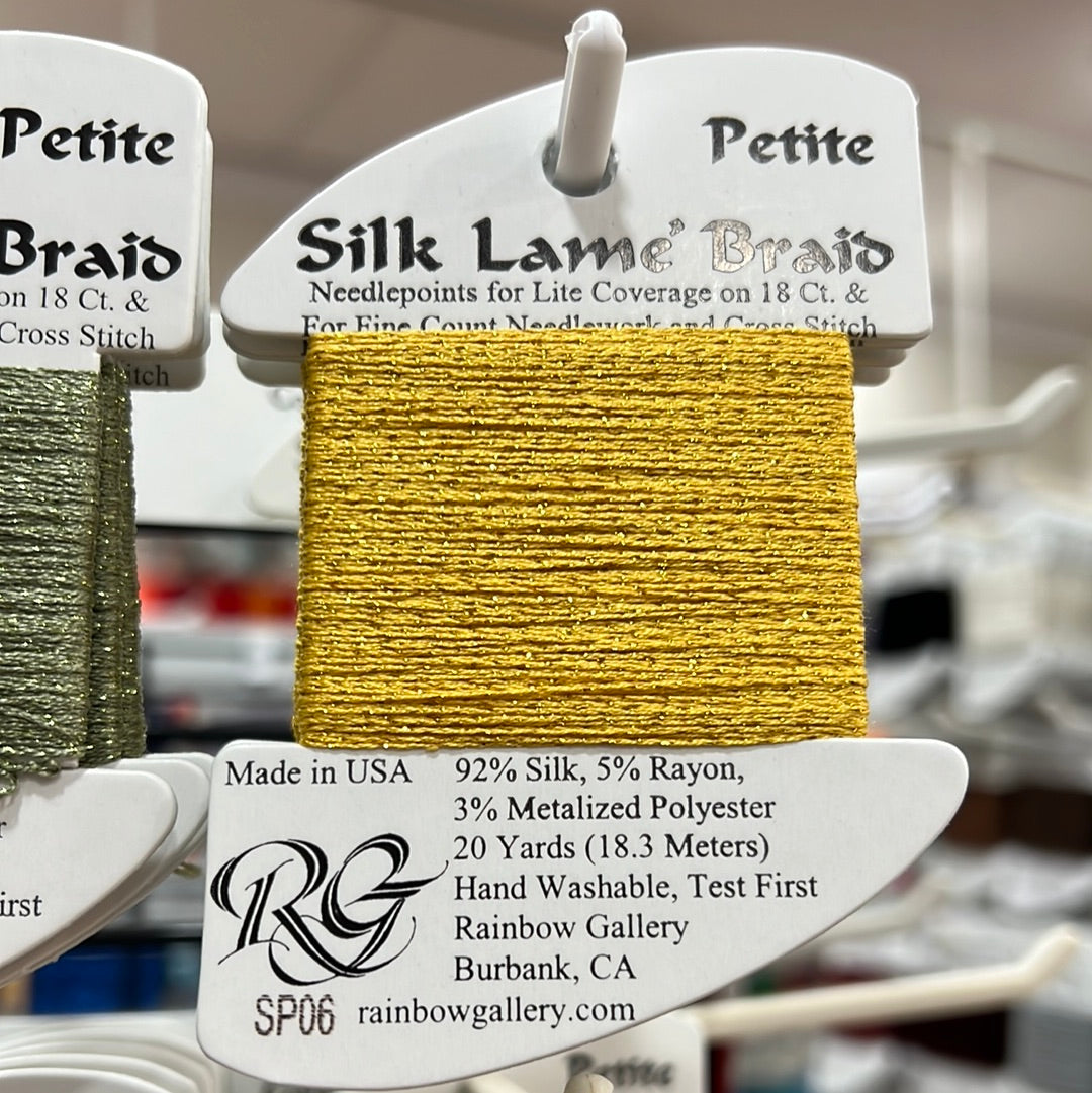 Petite Silk Lame` Braid SP001 - SP099