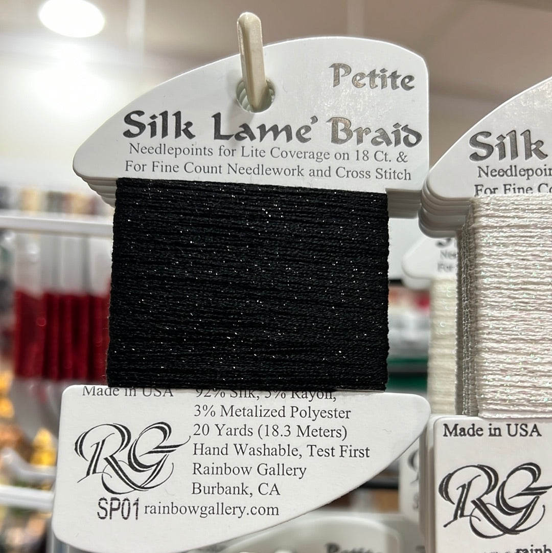 Petite Silk Lame` Braid SP001 - SP099