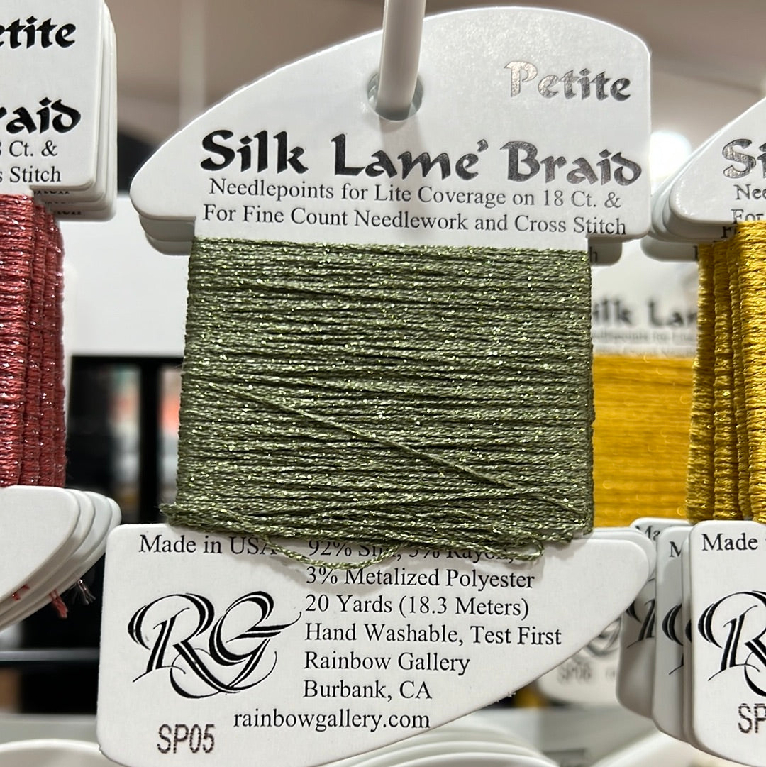 Petite Silk Lame` Braid SP001 - SP099