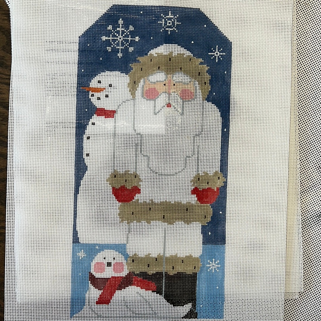 Arctic Santa w/ polar bear
