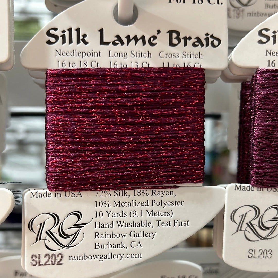 Silk Lame' Baid 18   SL200 - SL300