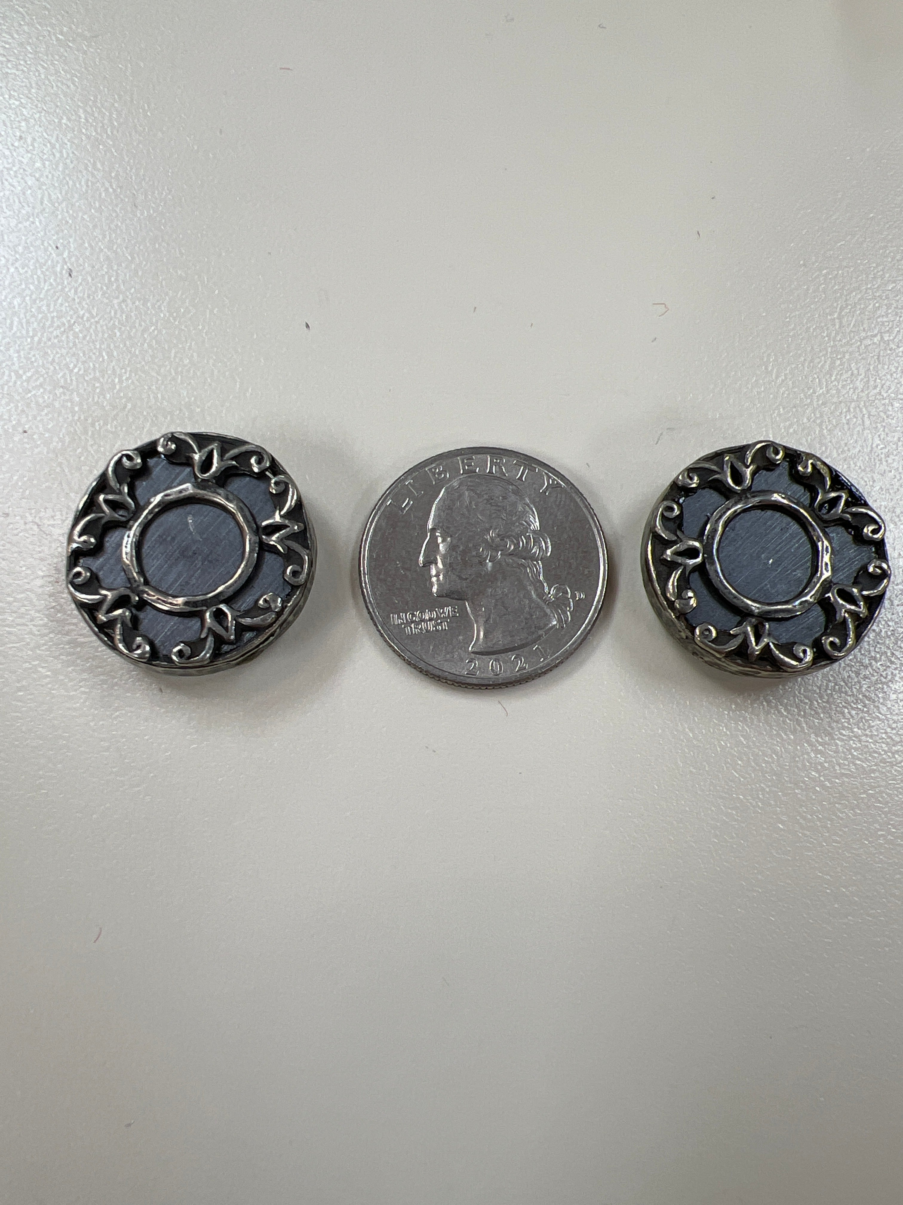 Pewter Magnets 3/4"