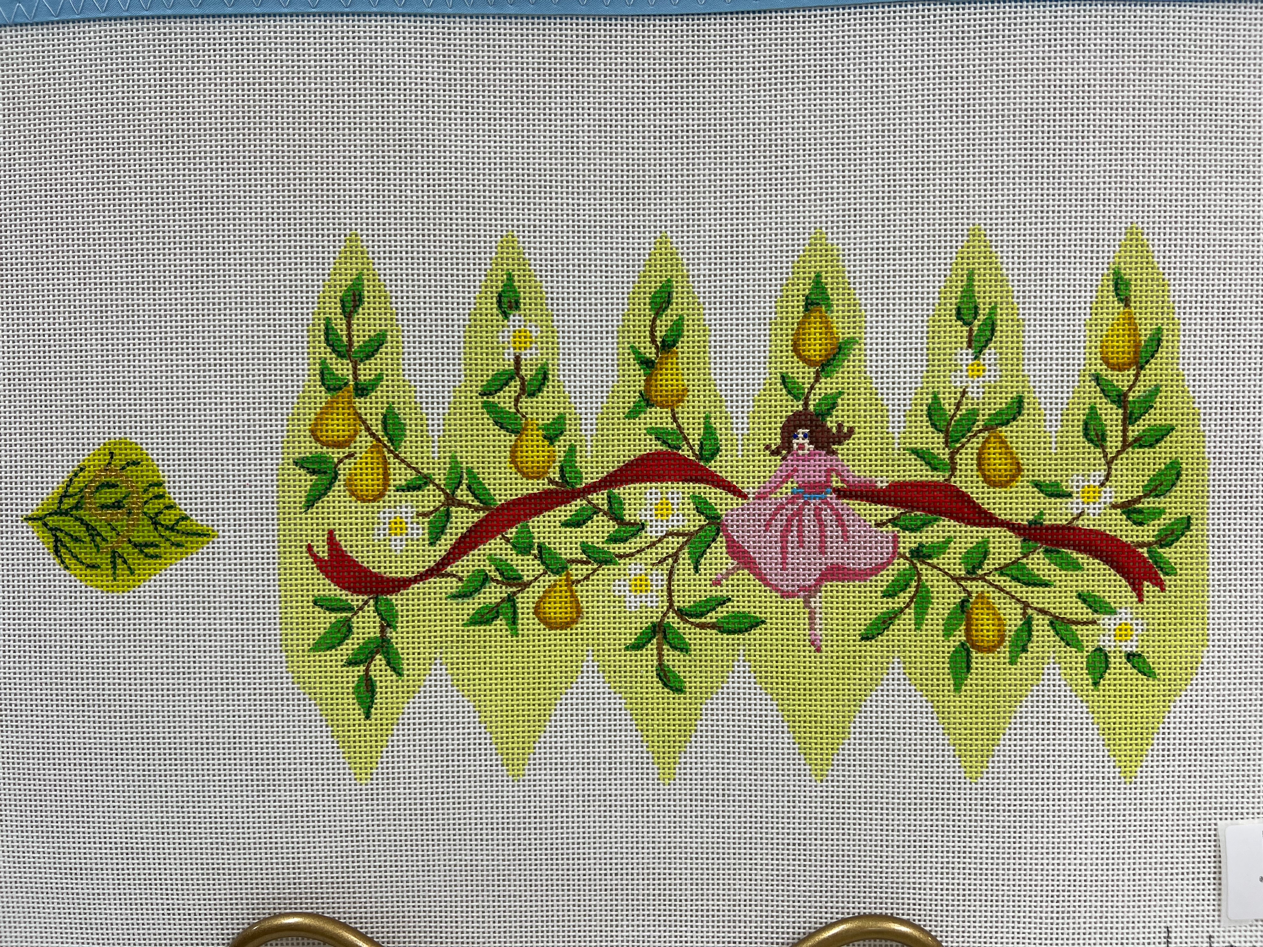 Christmas Pear Ornament - Days 1 - 12