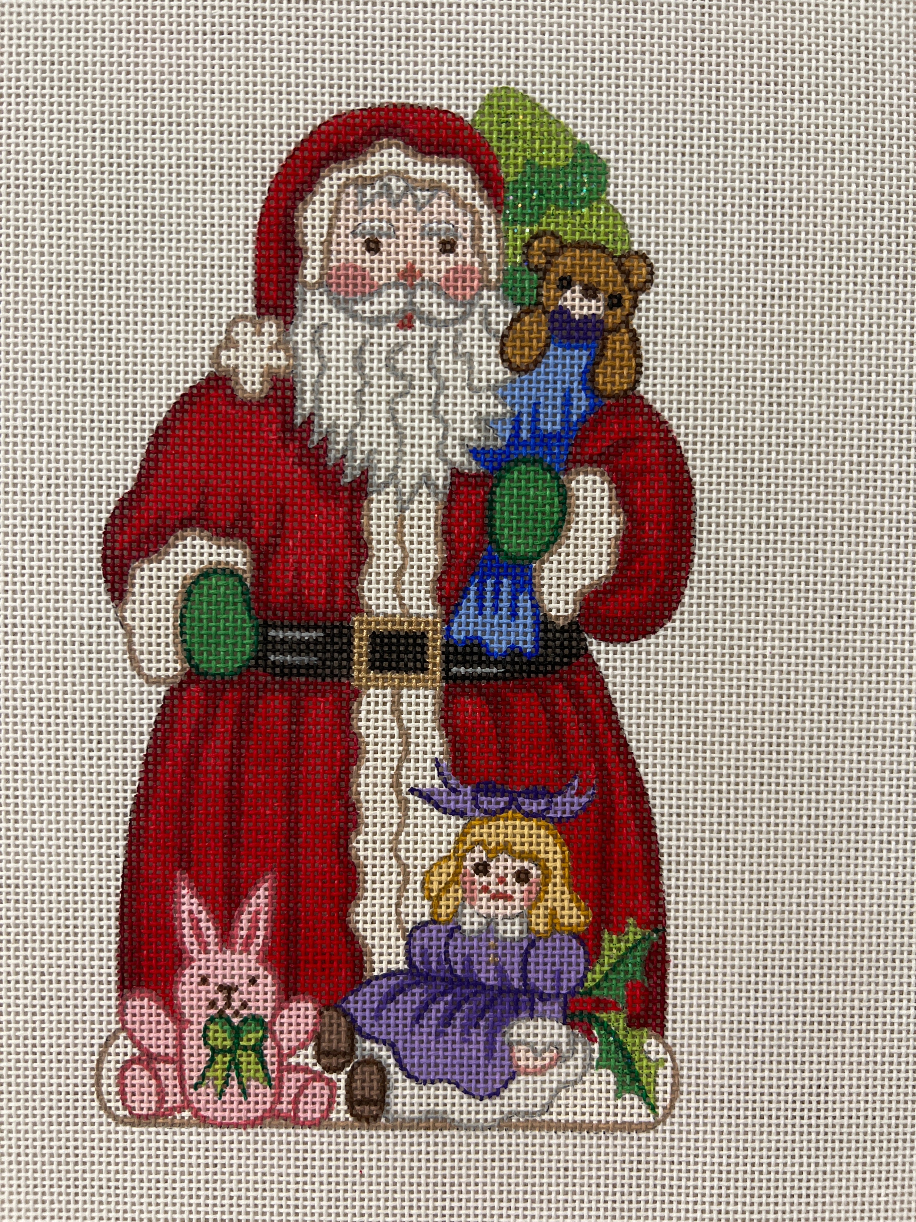 Santa with Doll
