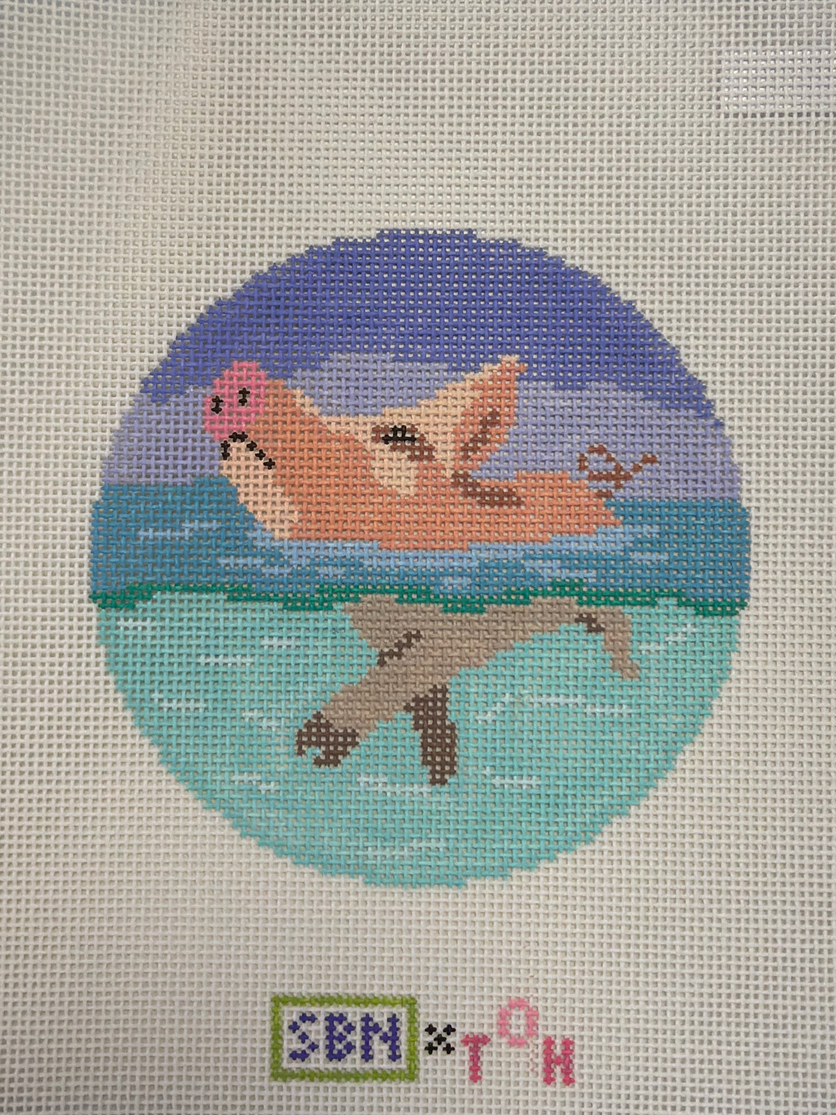 Swimming Pig